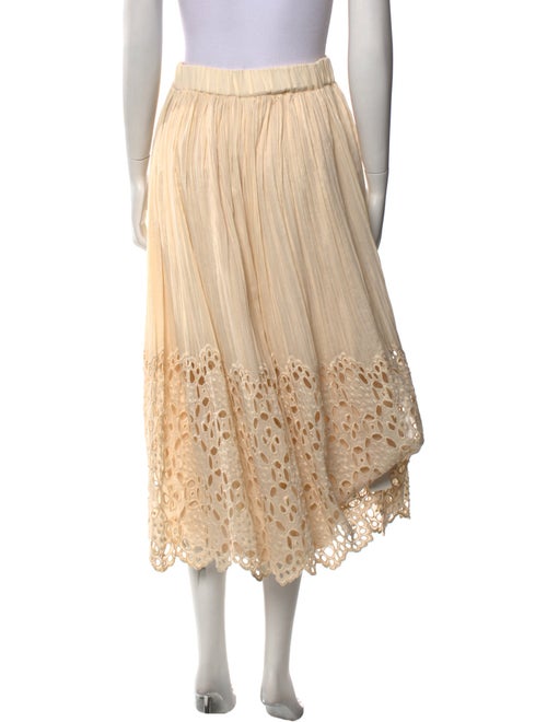 Sea New York Lace Pattern Midi Length Skirt
