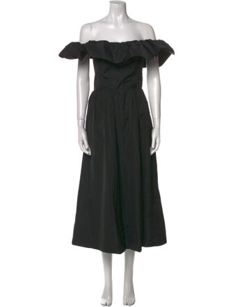 Sea New York Off-The-Shoulder Midi Length Dress