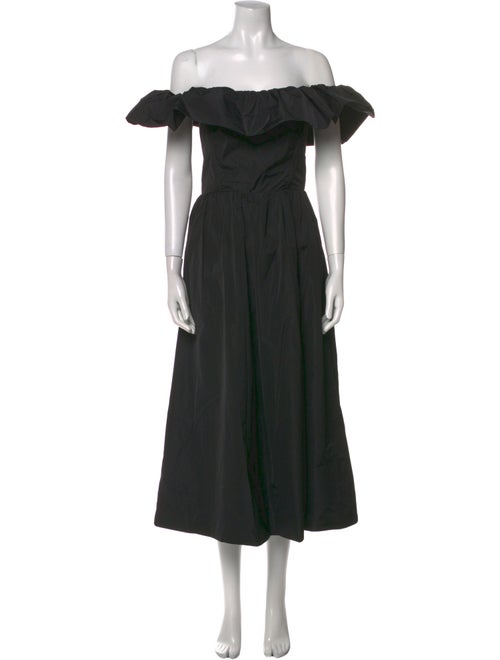 Sea New York Off-The-Shoulder Midi Length Dress