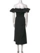 Sea New York Off-The-Shoulder Midi Length Dress