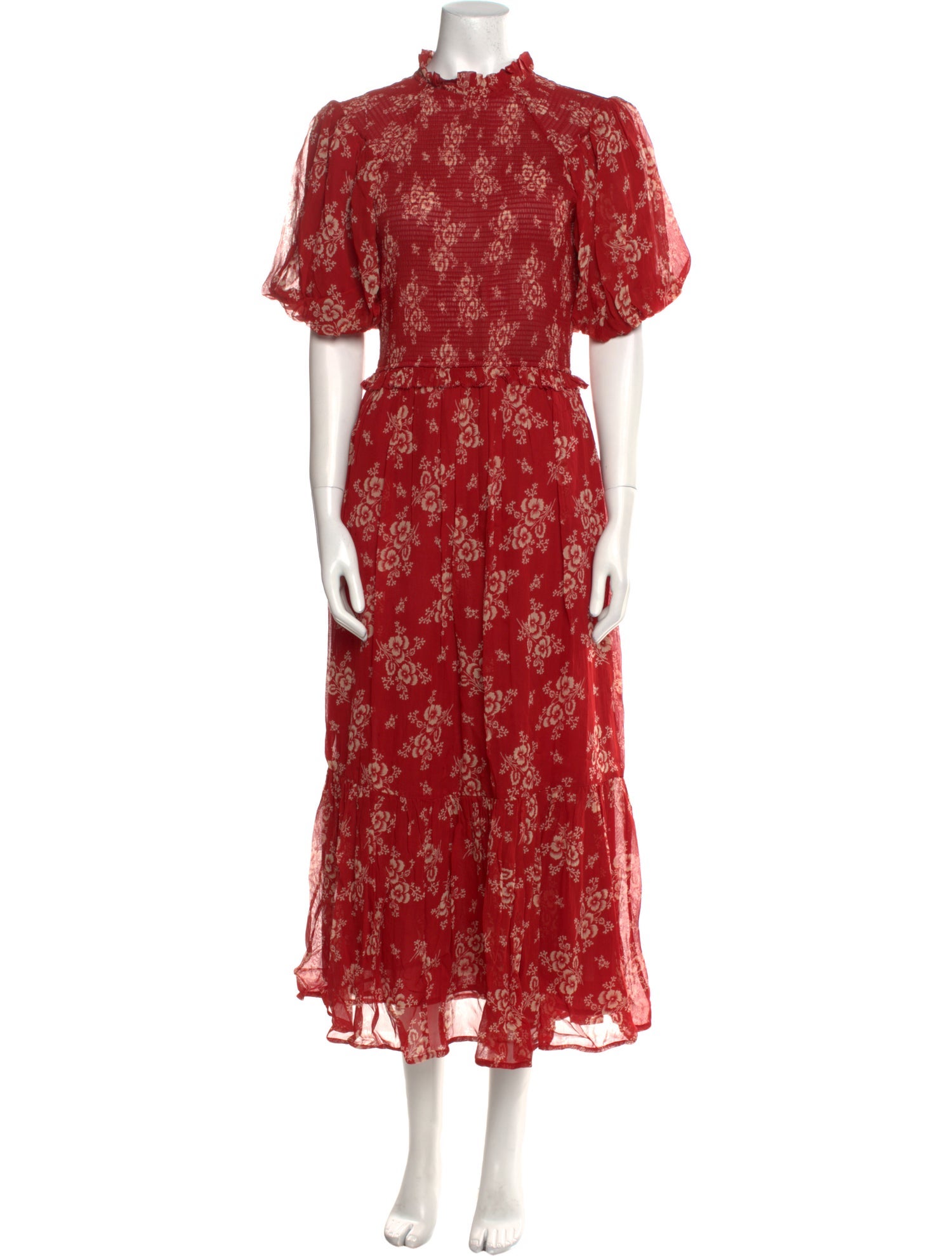 Sea New York Floral Print Long Dress