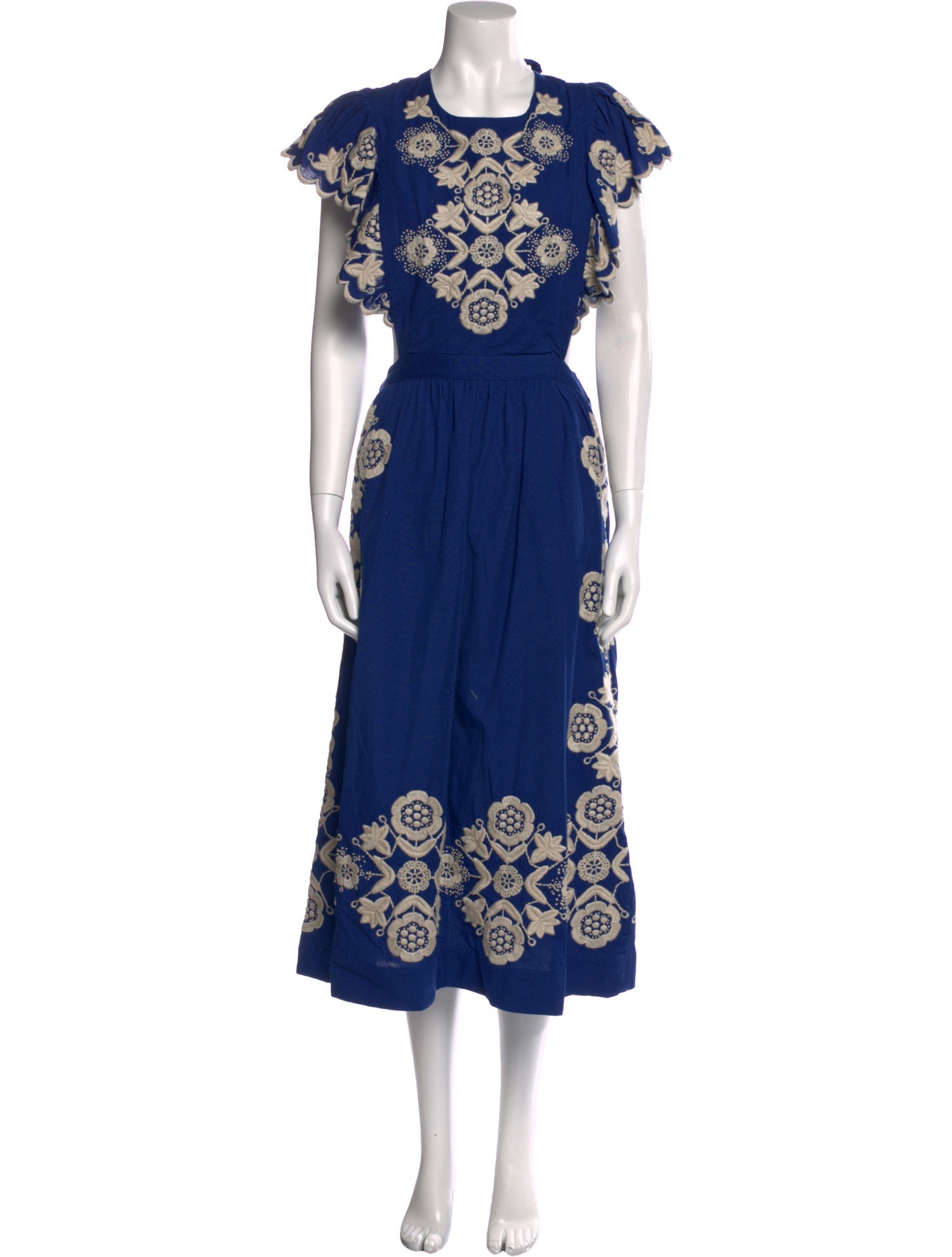 Sea New York Crew Neck Long Dress