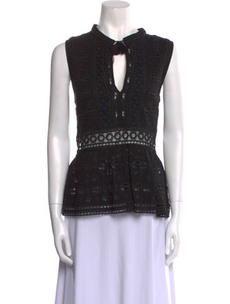 Sea New York V-Neck Sleeveless Top