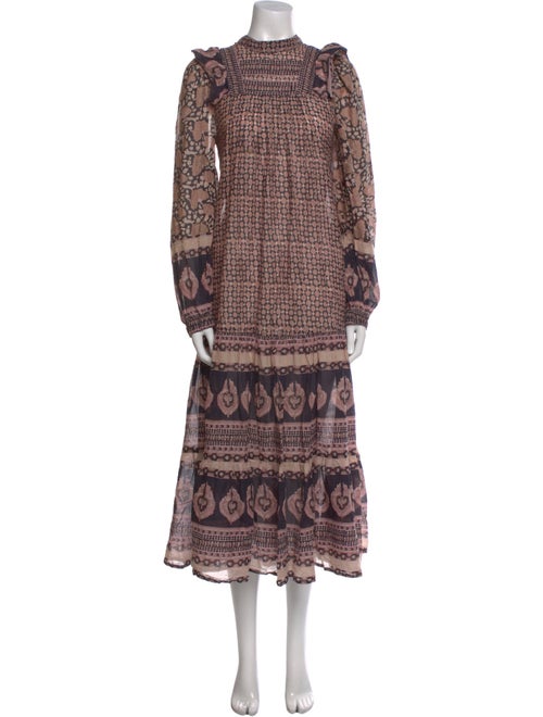 Sea New York Printed Long Dress