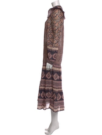 Sea New York Printed Long Dress