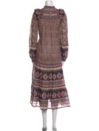 Sea New York Printed Long Dress