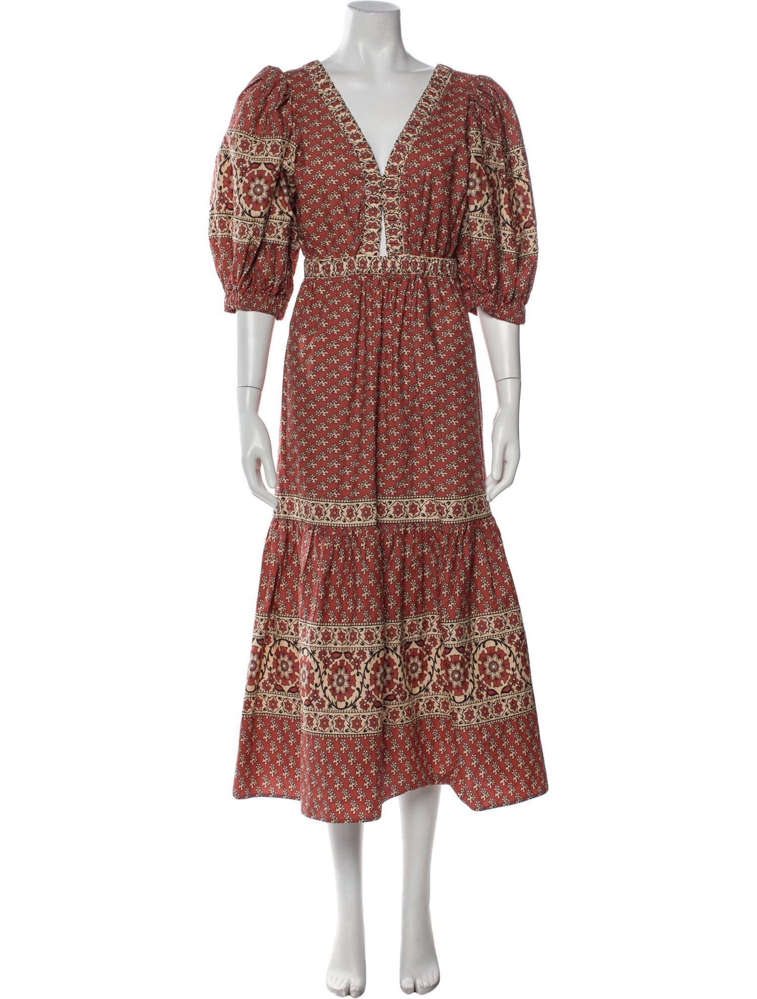 Sea New York Floral Print Long Dress