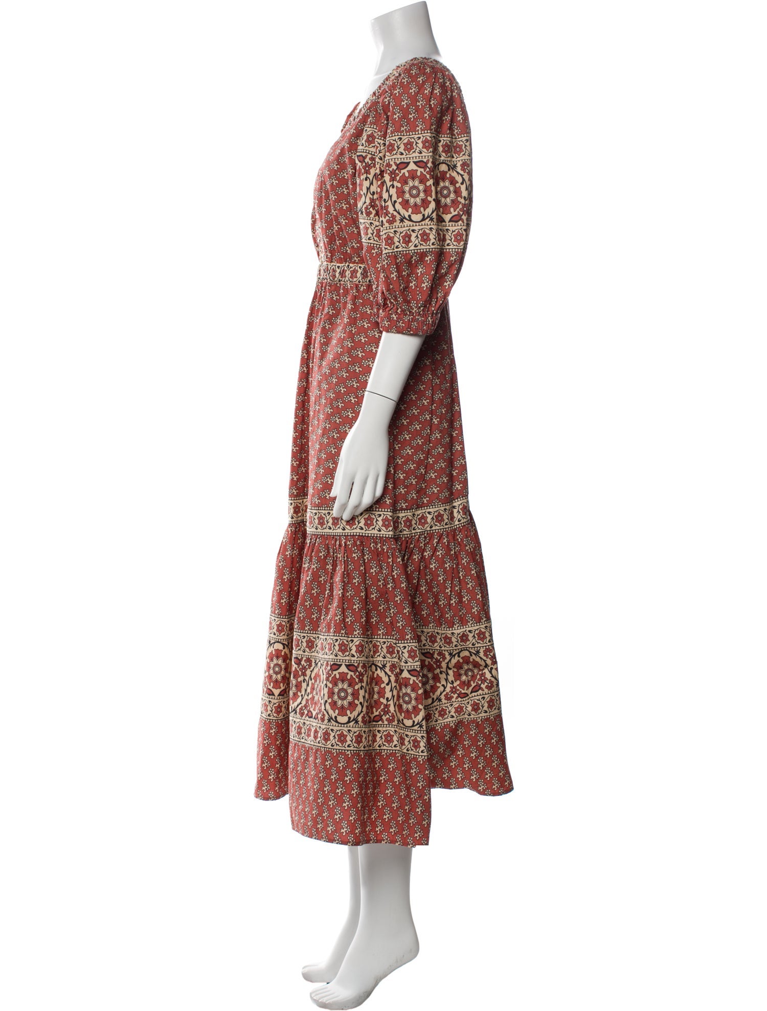 Sea New York Floral Print Long Dress