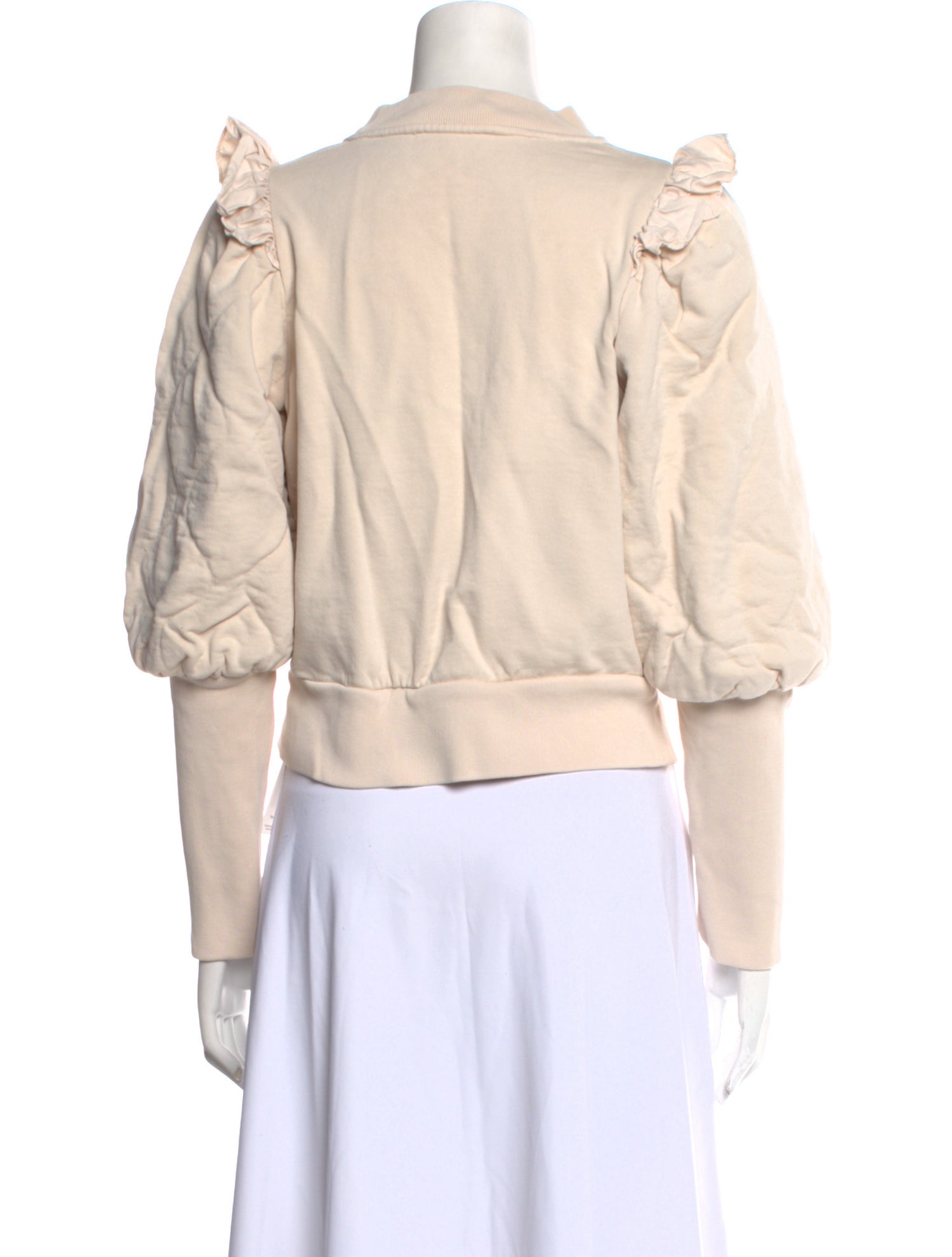 Sea New York Mock Neck Long Sleeve Crop Top