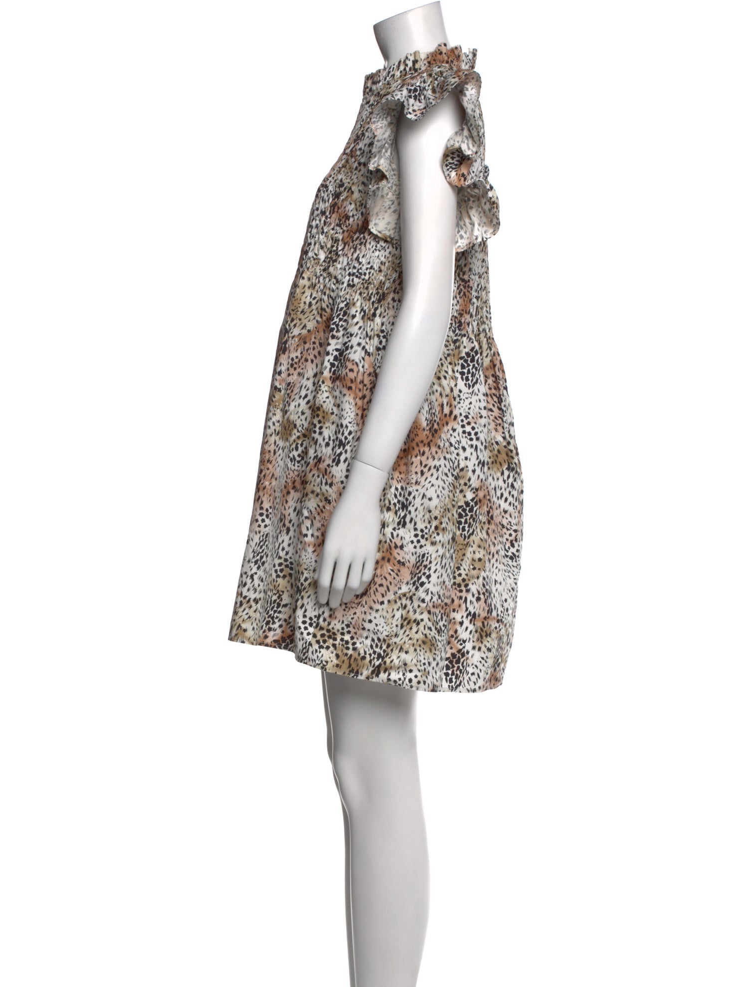 Sea New York Animal Print Mini Dress