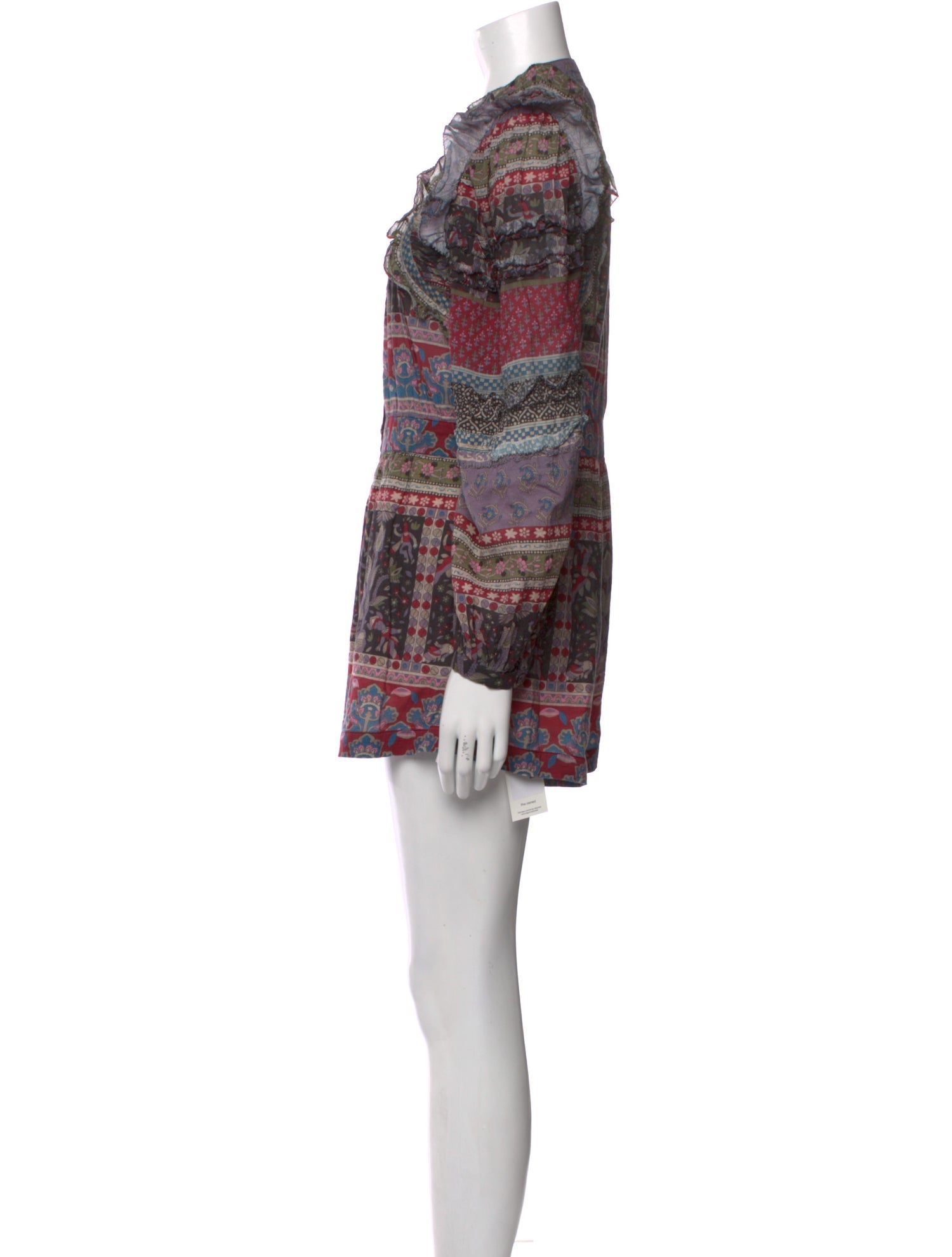 Sea New York Printed Mock Neck Romper