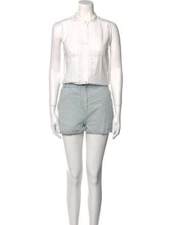 Sea New York Mock Neck Romper