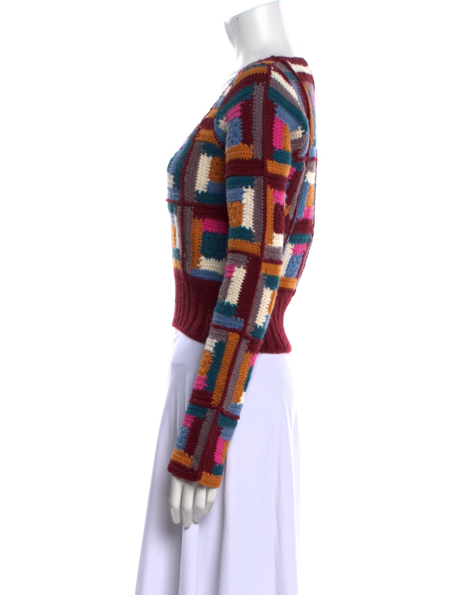 Sea New York Wool Patterned Sweater