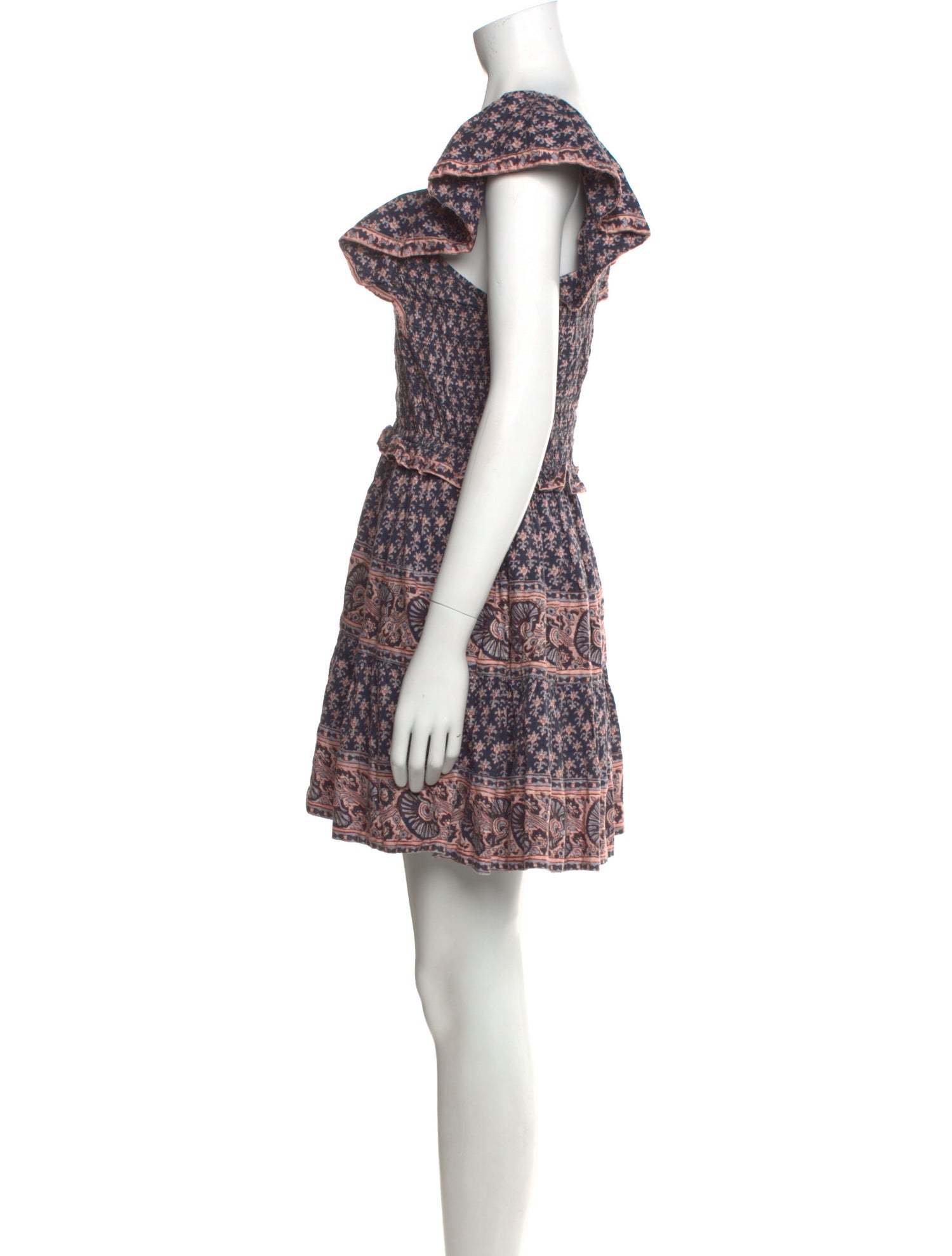 Sea New York Floral Print Mini Dress