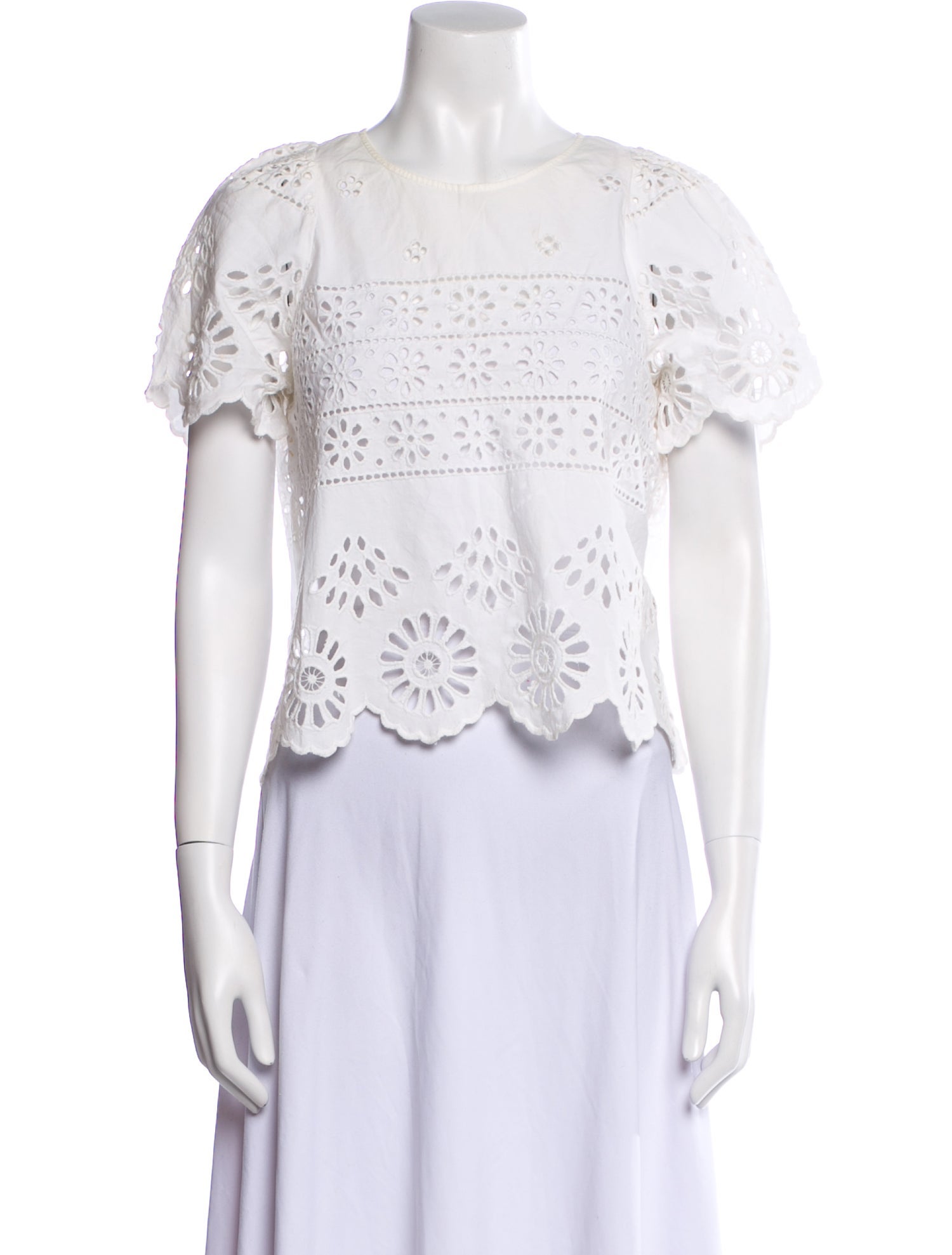 Sea New York Crew Neck Short Sleeve Top