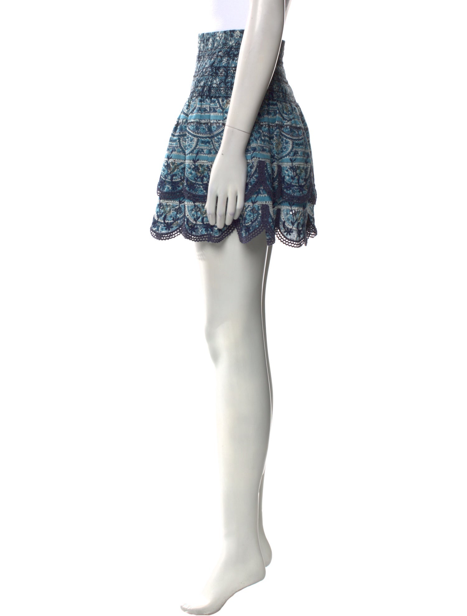 Sea New York Floral Print Mini Skirt