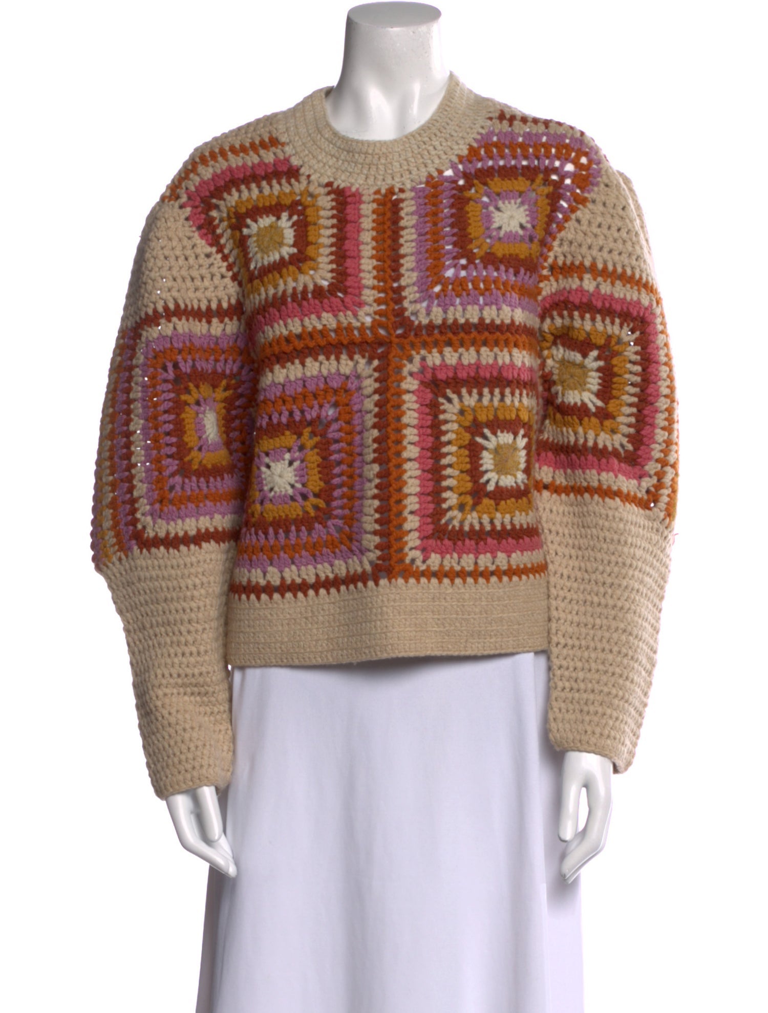 Sea New York Wool Printed Sweater w/ Tags