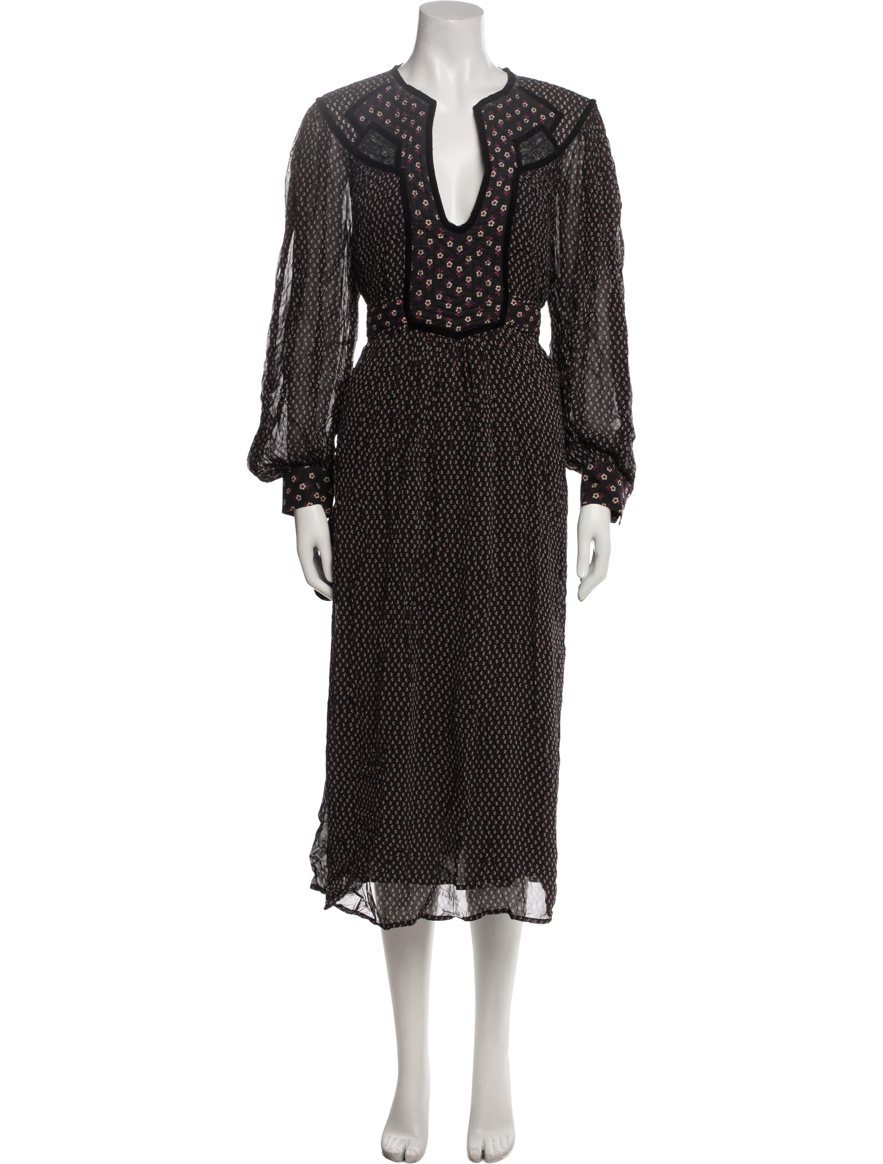 Sea New York Printed Long Dress