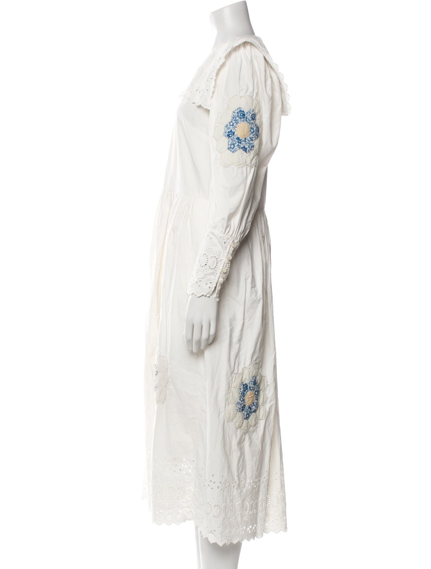 Sea New York V-Neck Midi Length Dress