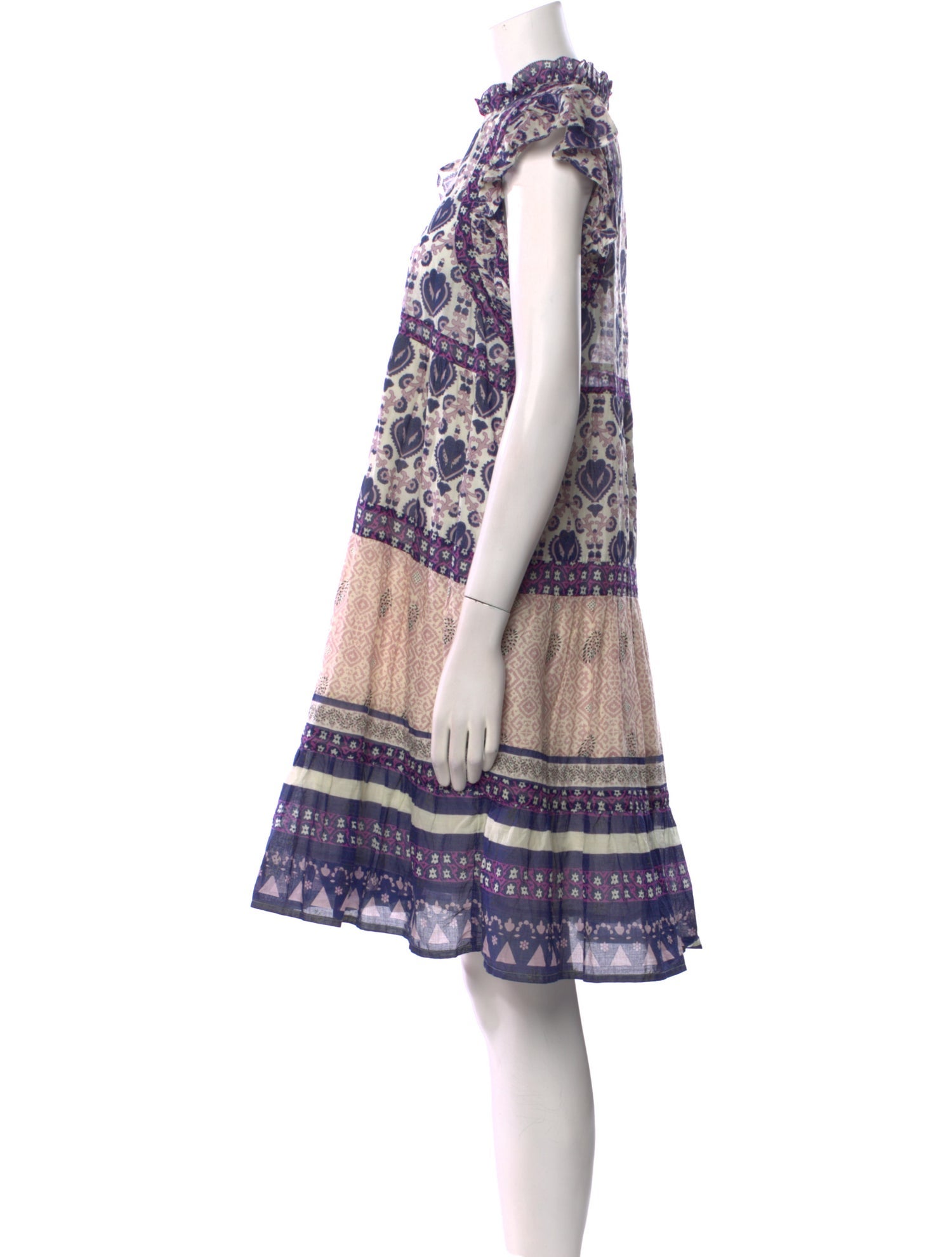 Sea New York Printed Knee-Length Dress