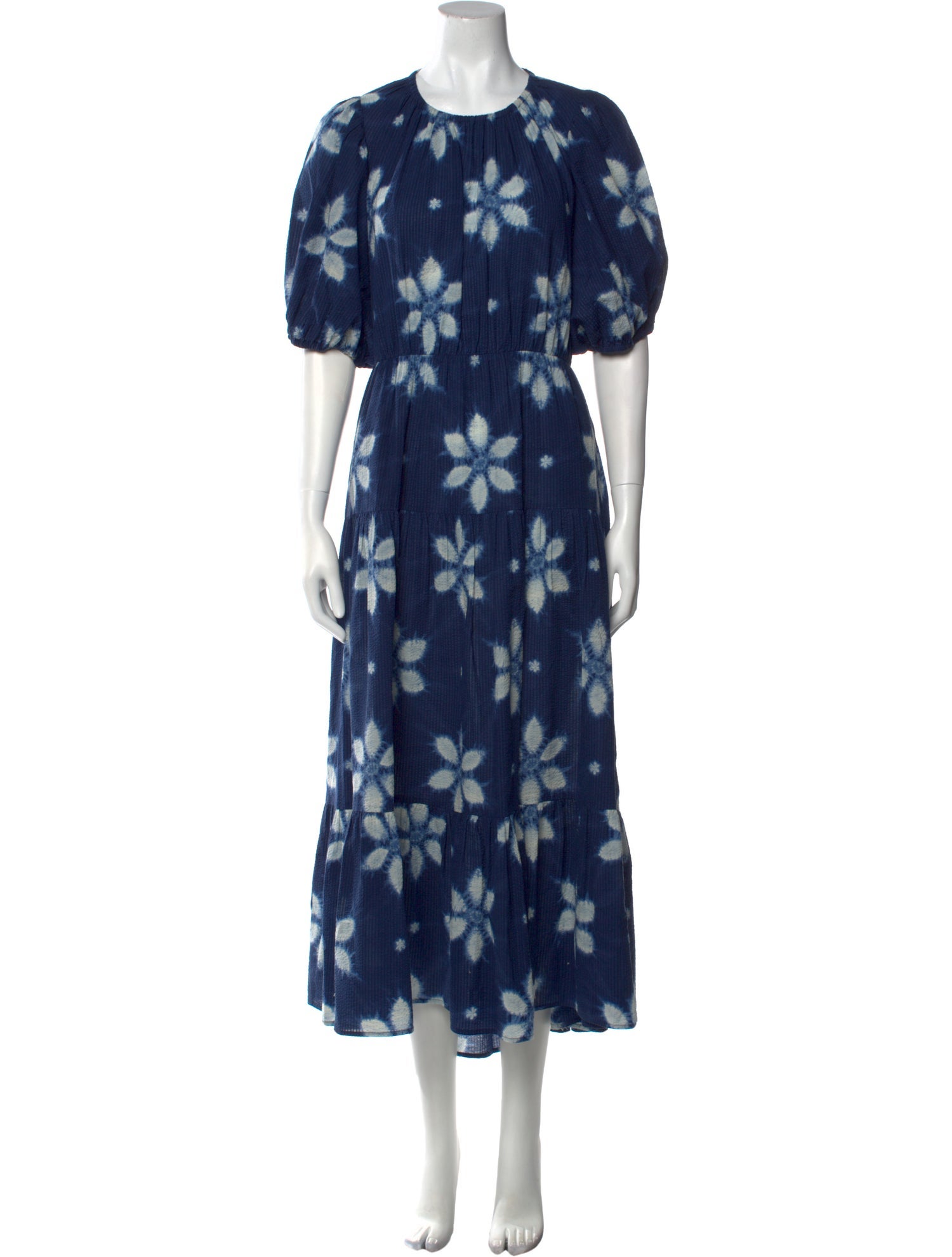 Sea New York Tie-Dye Print Long Dress