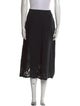 McQ Alexander McQueen Wool Midi Length Skirt