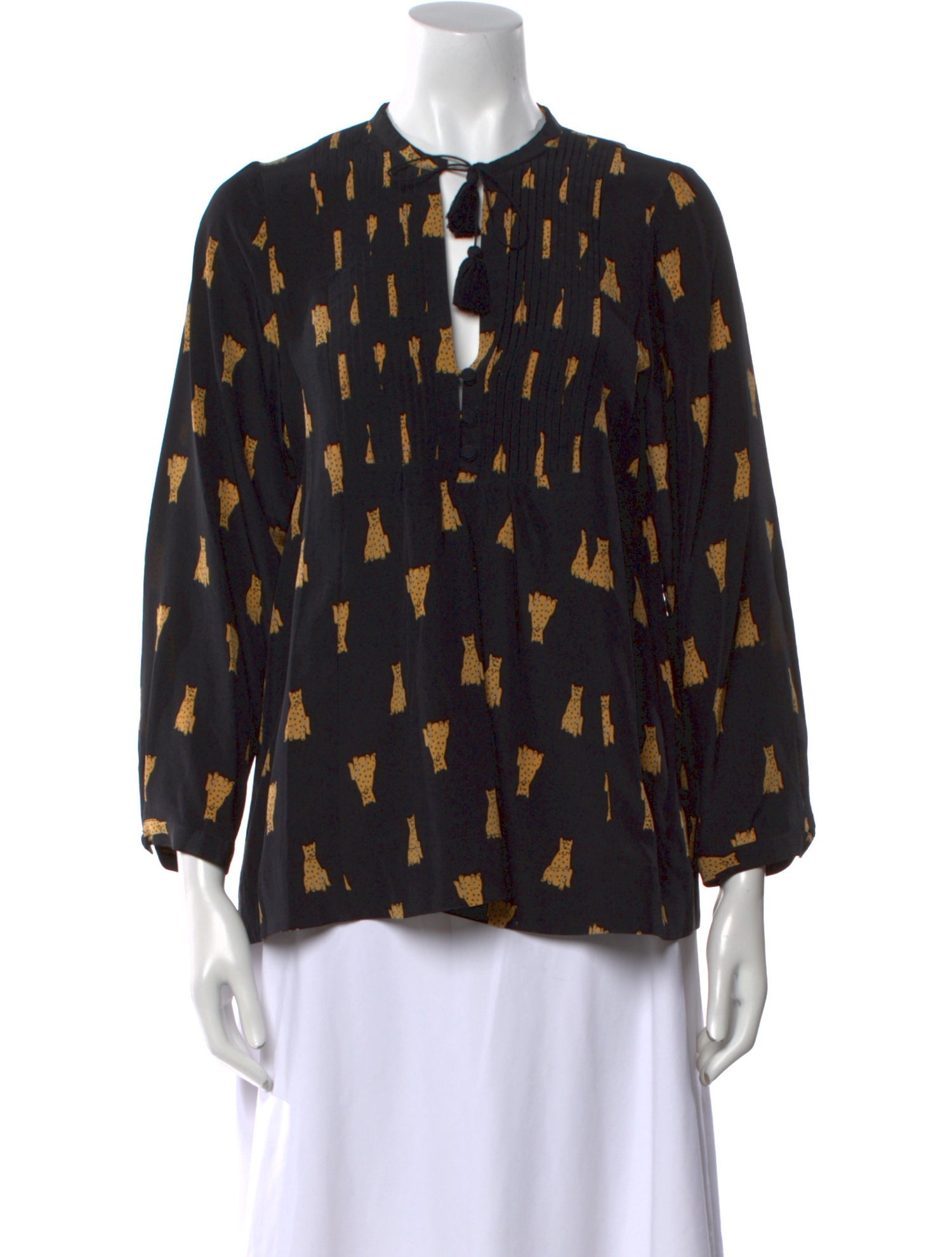 Sea New York Silk Printed Blouse