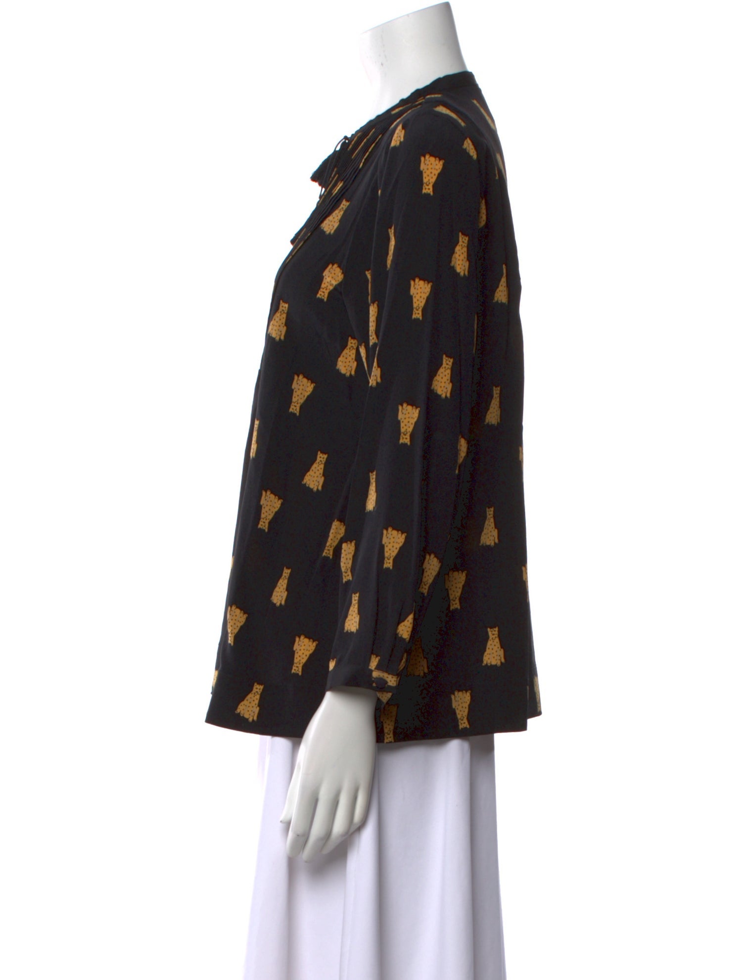 Sea New York Silk Printed Blouse