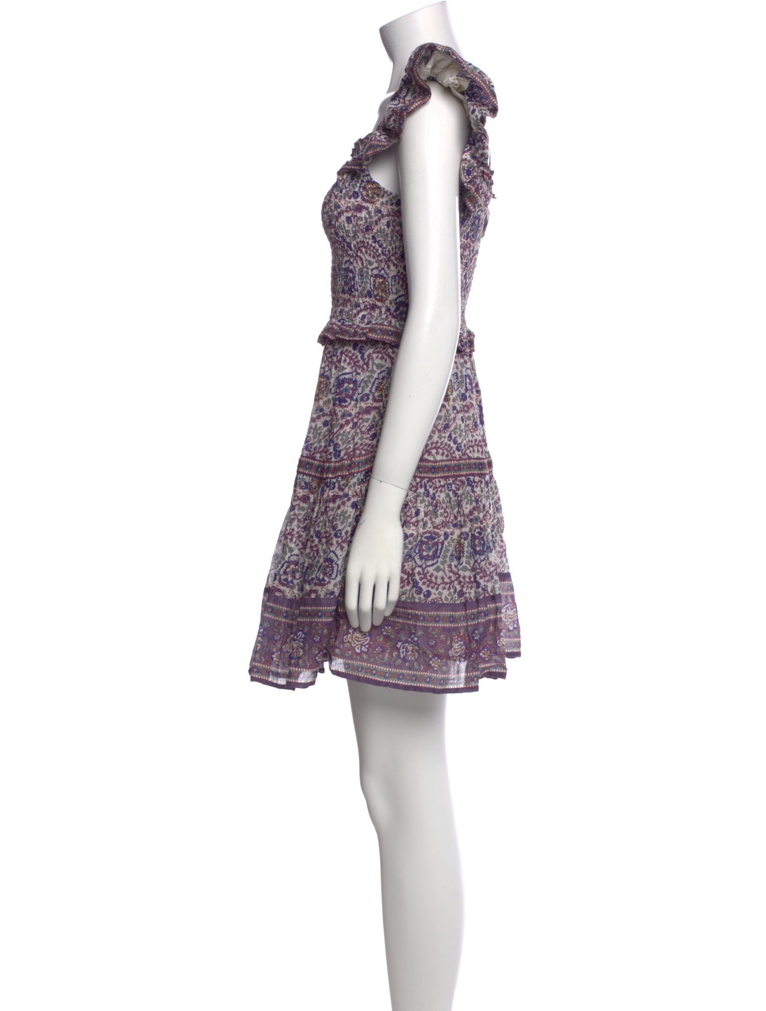 Sea New York Paisley Print Mini Dress