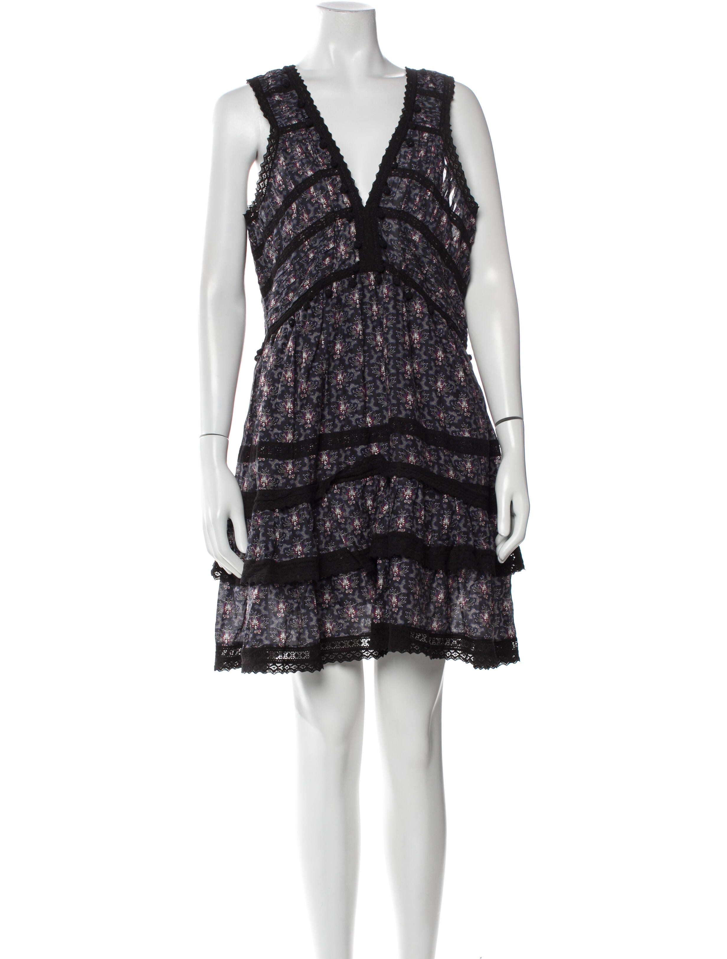 Sea New York Floral Print Mini Dress w/ Tags