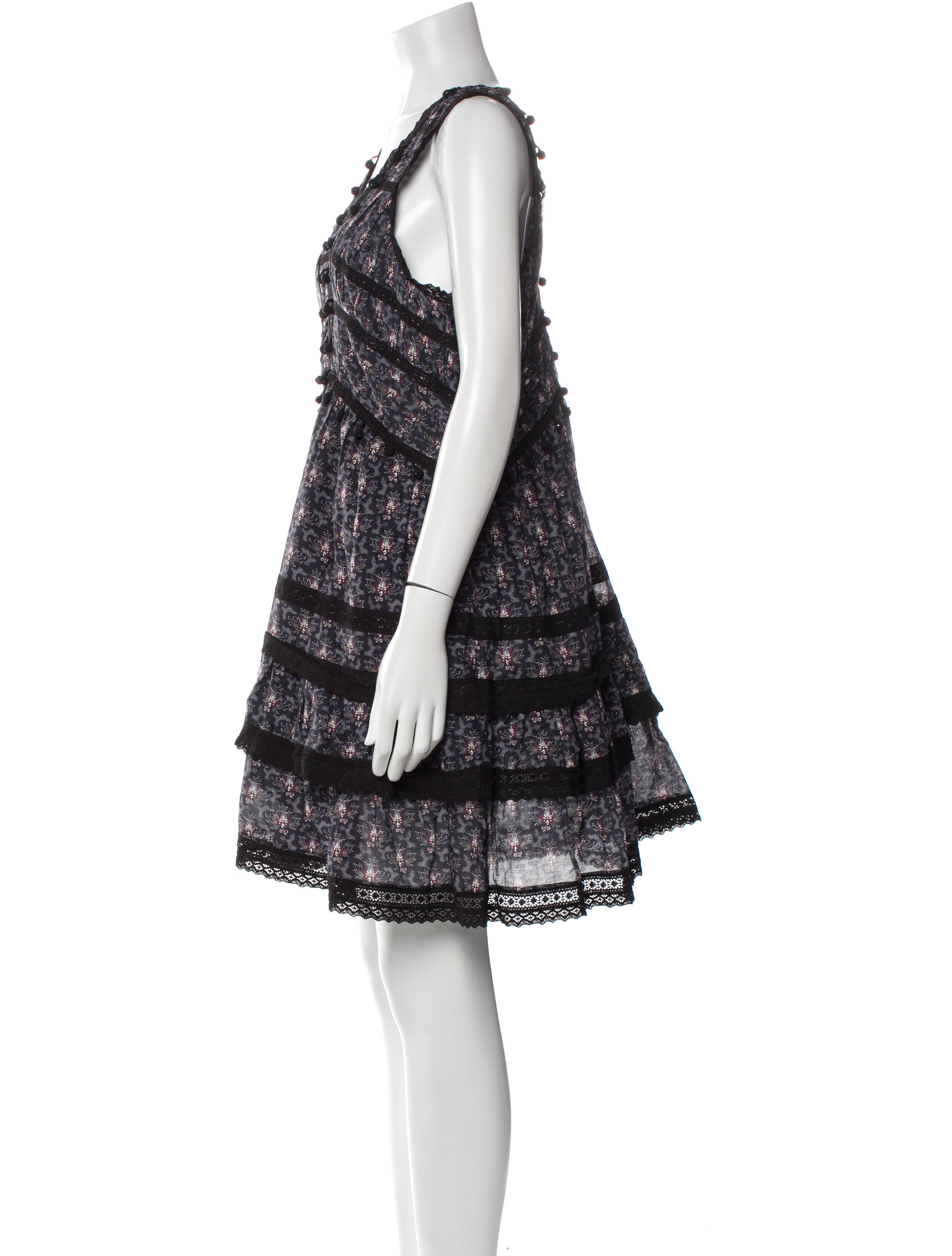 Sea New York Floral Print Mini Dress w/ Tags