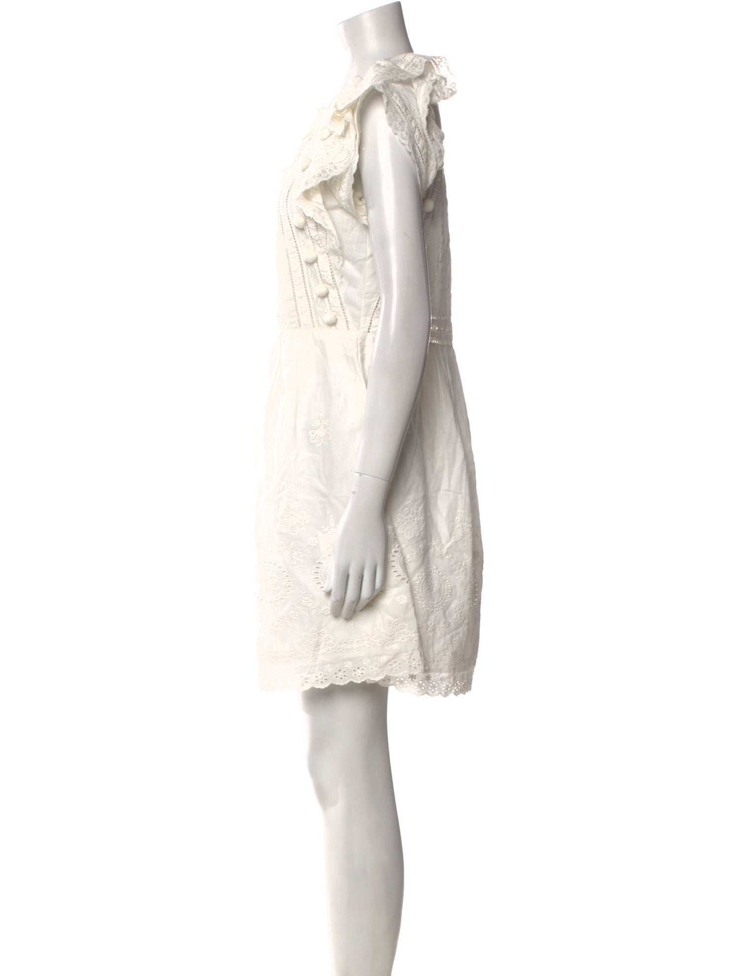 Sea New York Crew Neck Mini Dress