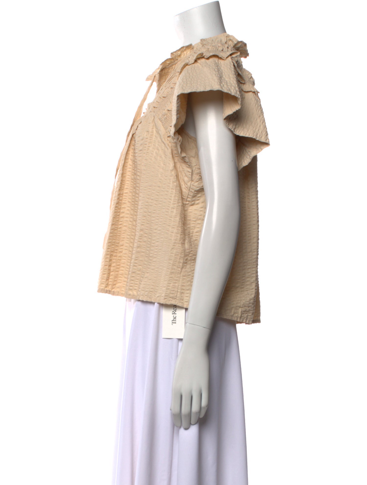 Sea New York V-Neck Short Sleeve Crop Top