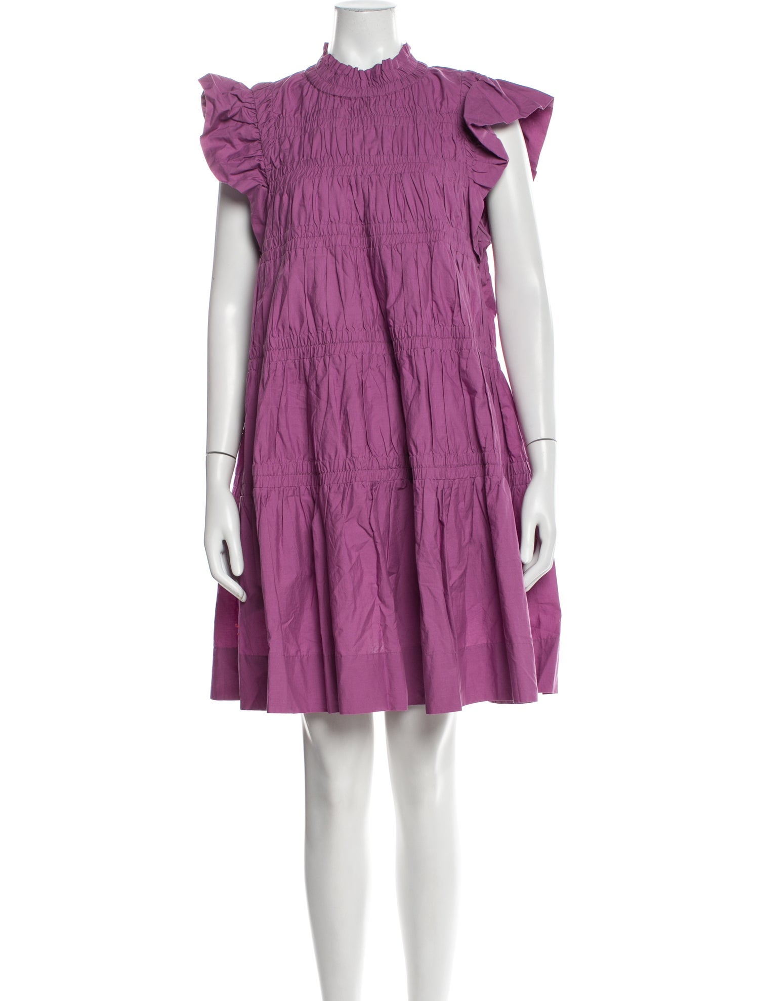 Sea New York Mock Neck Mini Dress