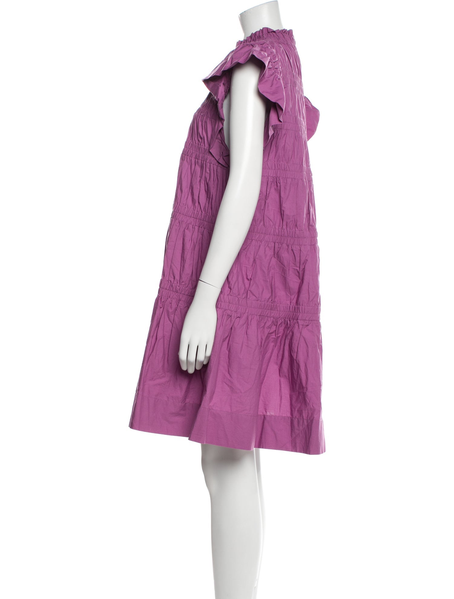 Sea New York Mock Neck Mini Dress