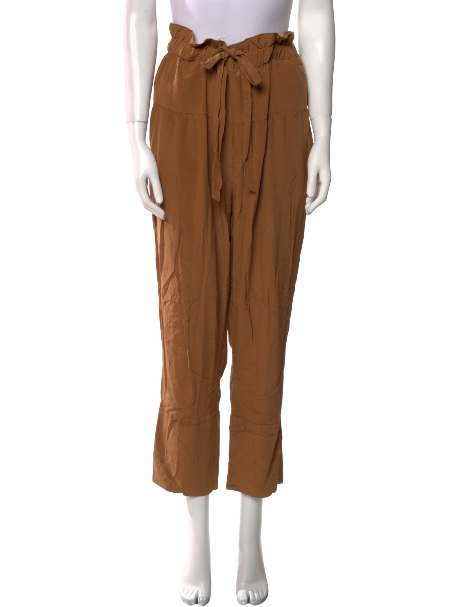 Sea New York Silk Straight Leg Pants