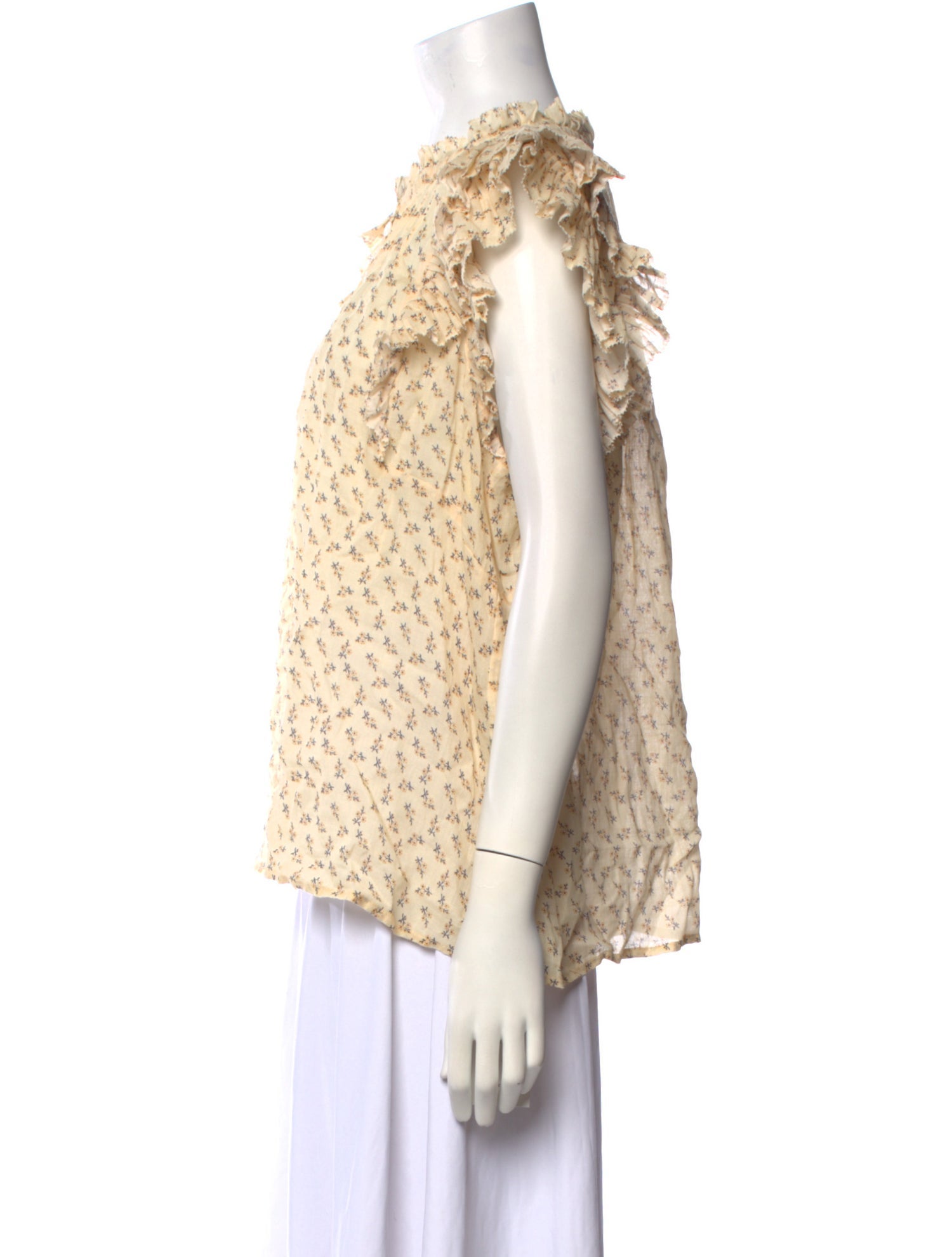 Sea New York Crew Neck Short Sleeve Blouse