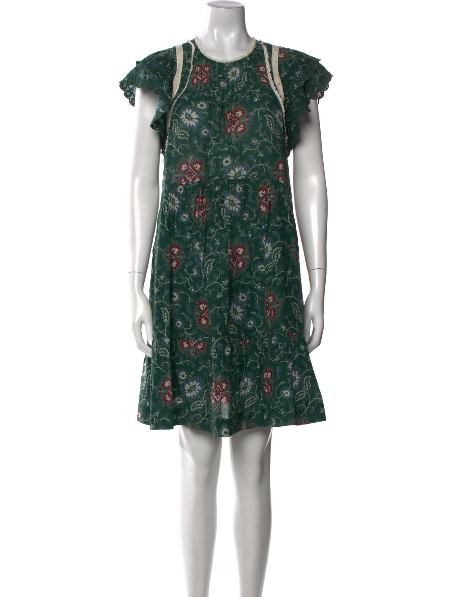 Sea New York Floral Print Mini Dress