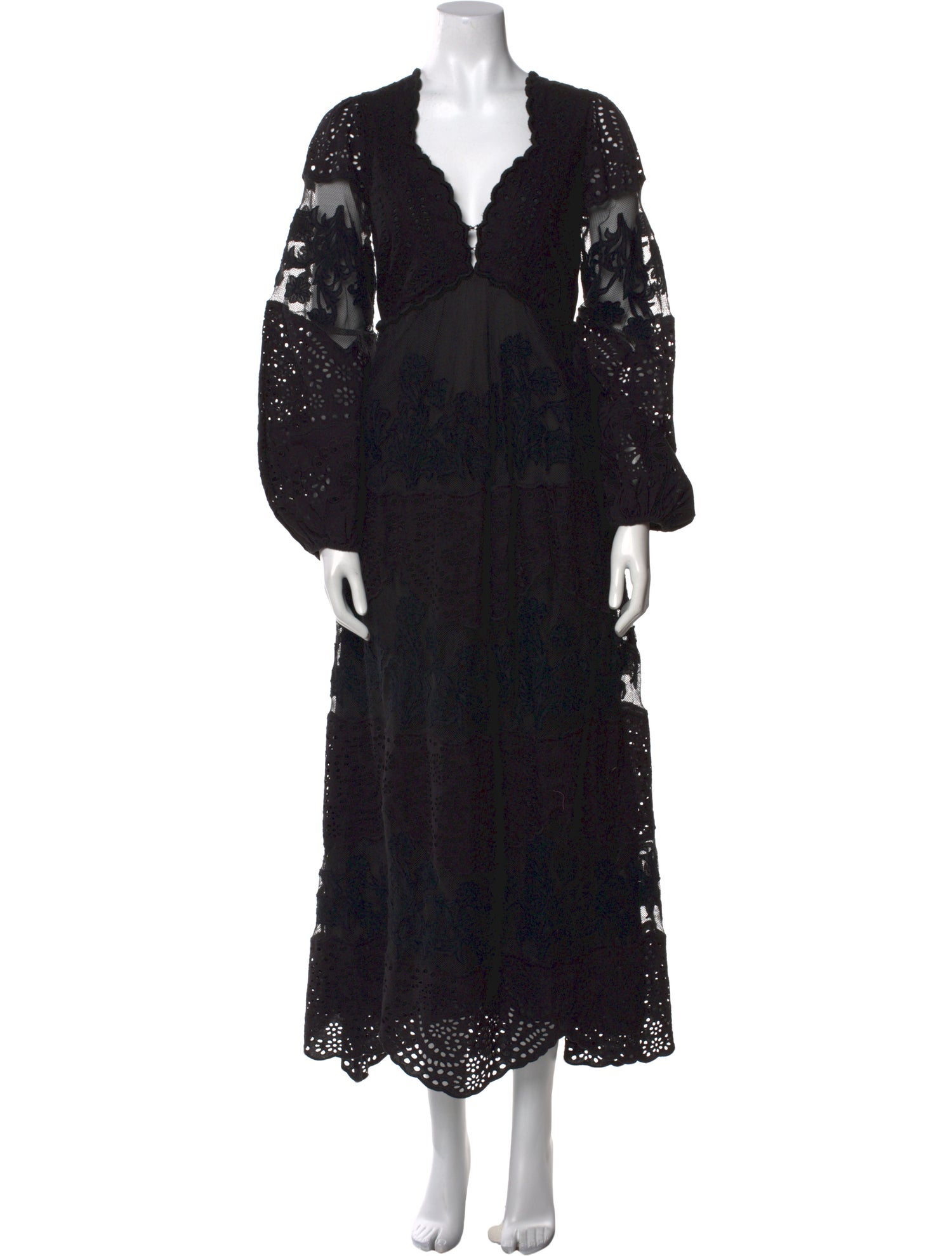 Sea New York Lace Pattern Long Dress w/ Tags