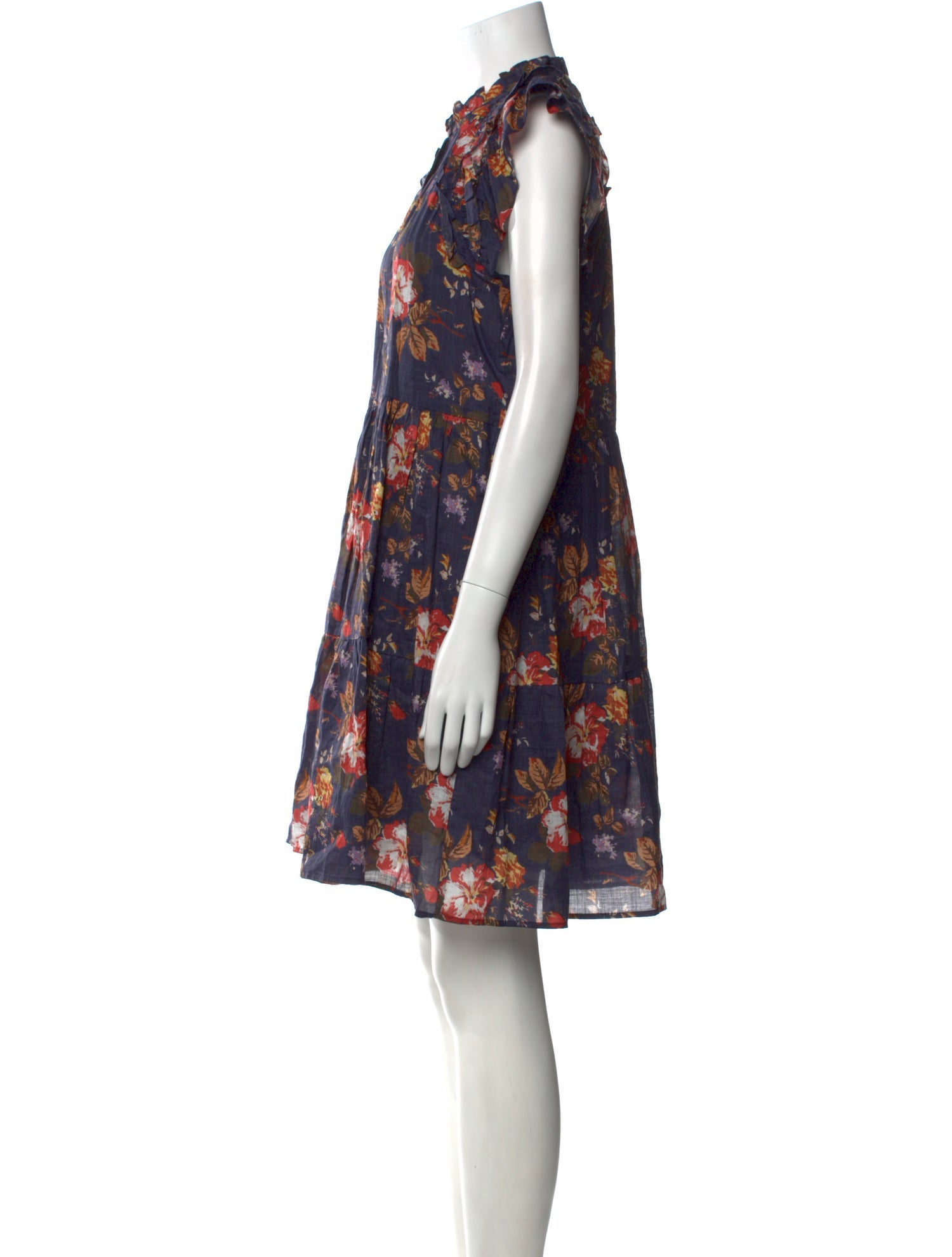 Sea New York Floral Print Mini Dress