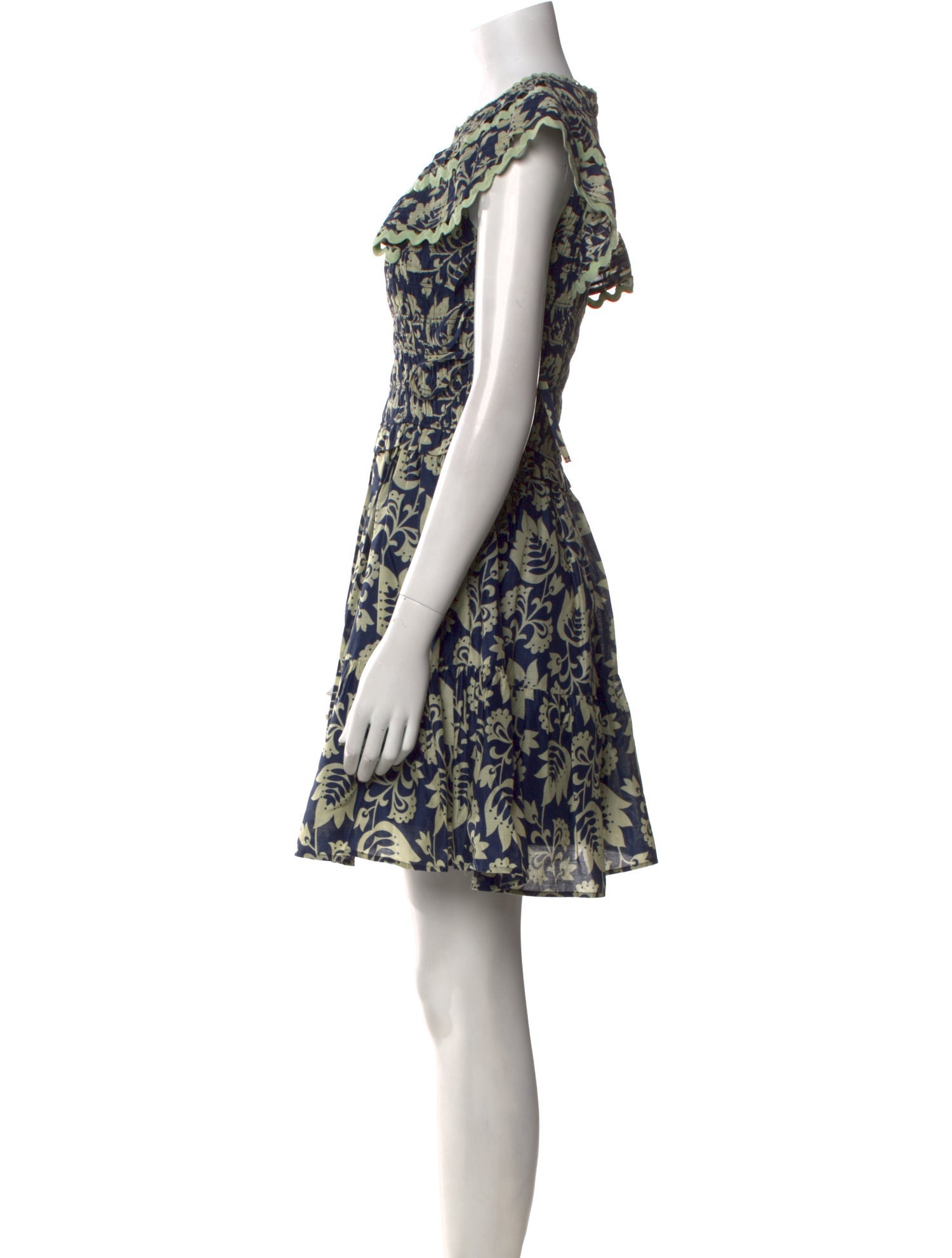 Sea New York Floral Print Mini Dress