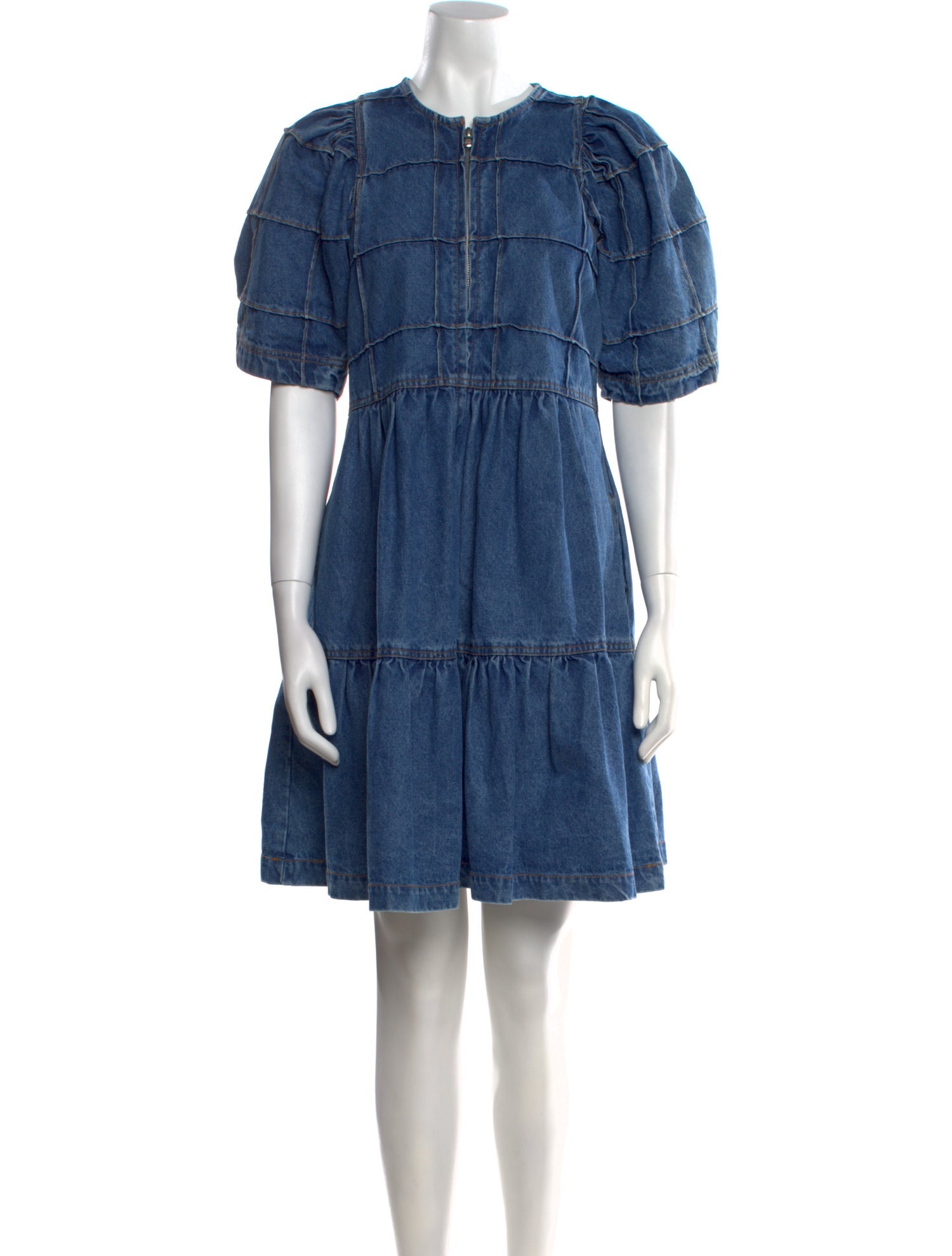 Sea New York Crew Neck Mini Dress