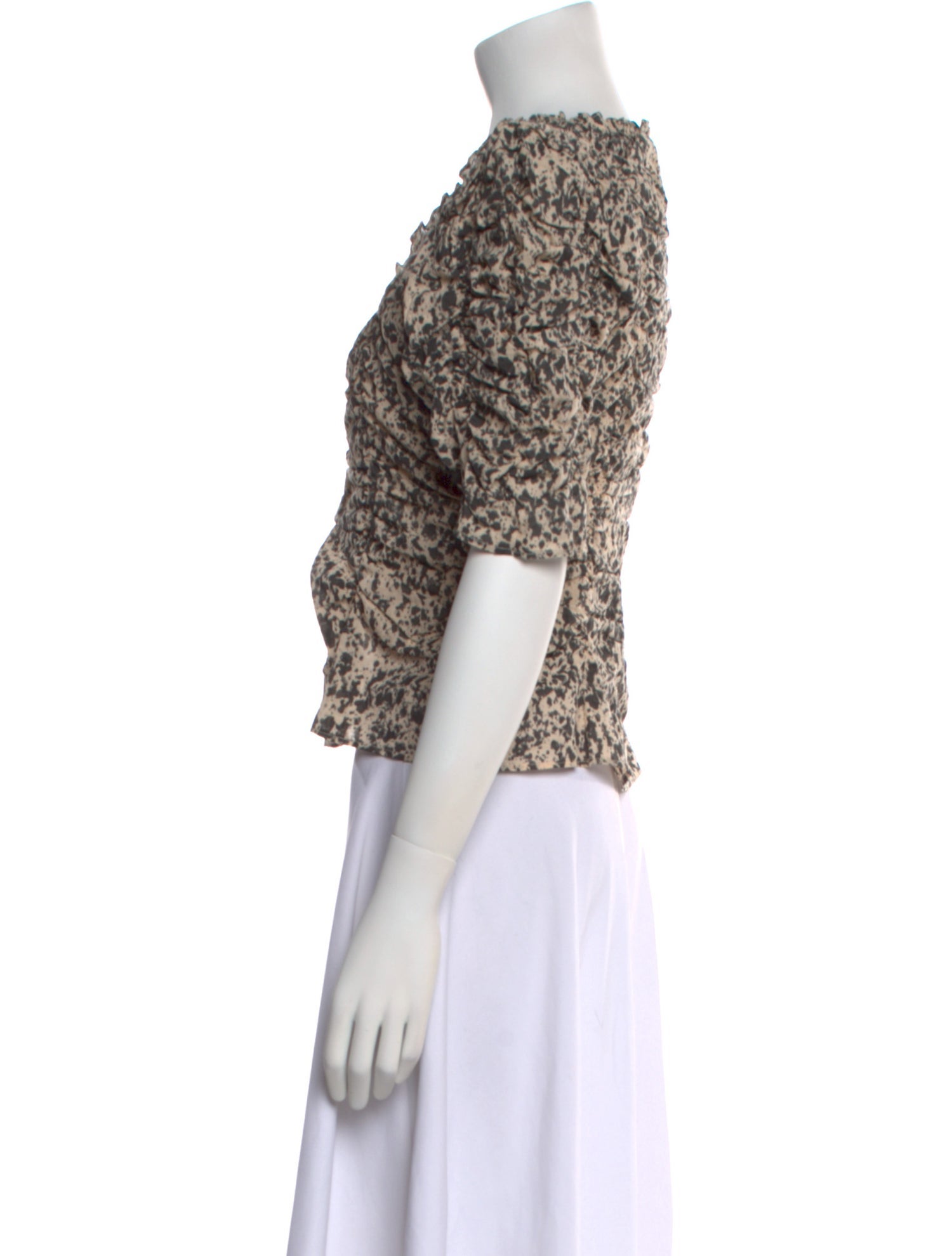 Sea New York Floral Print V-Neck Crop Top w/ Tags