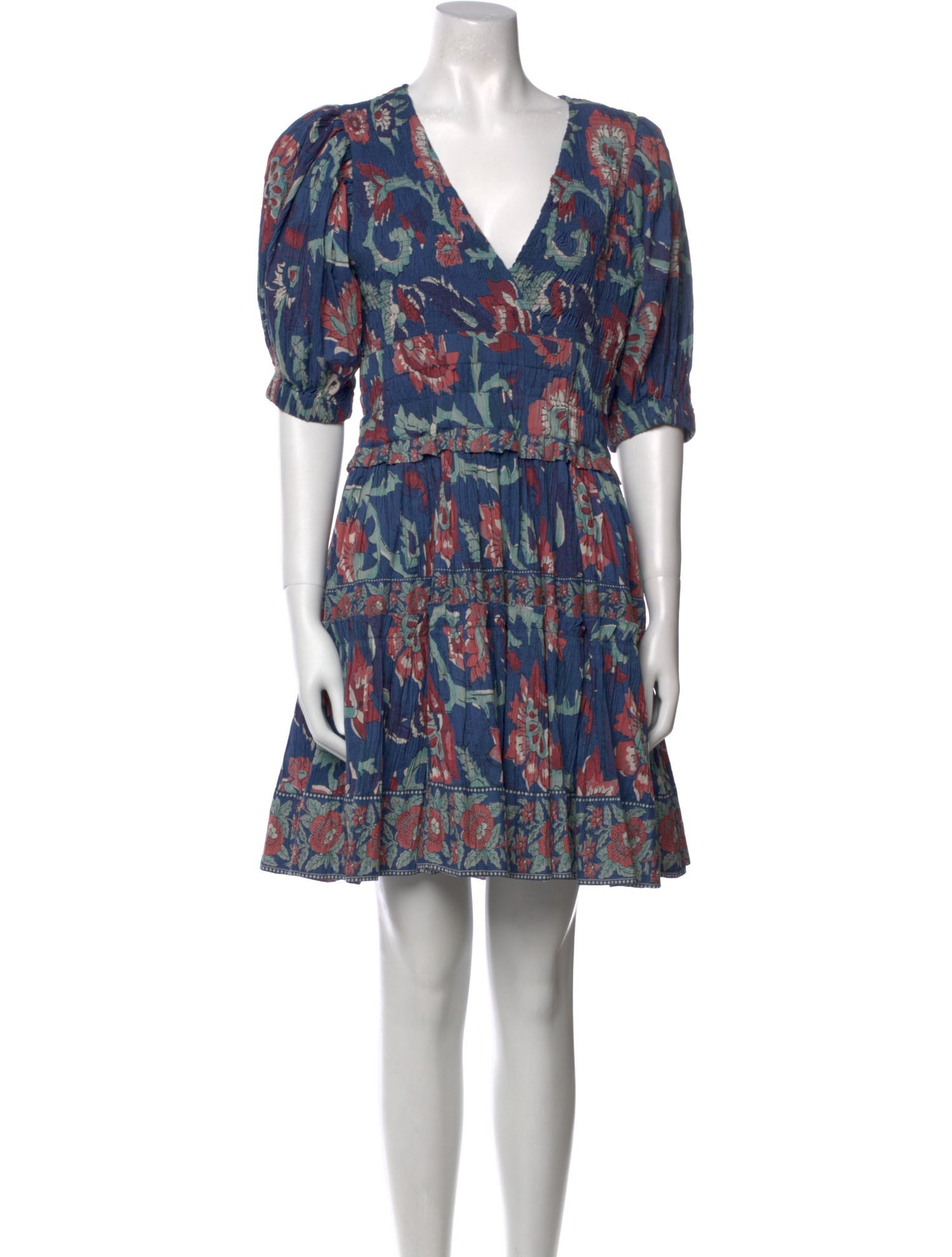 Sea New York Floral Print Mini Dress