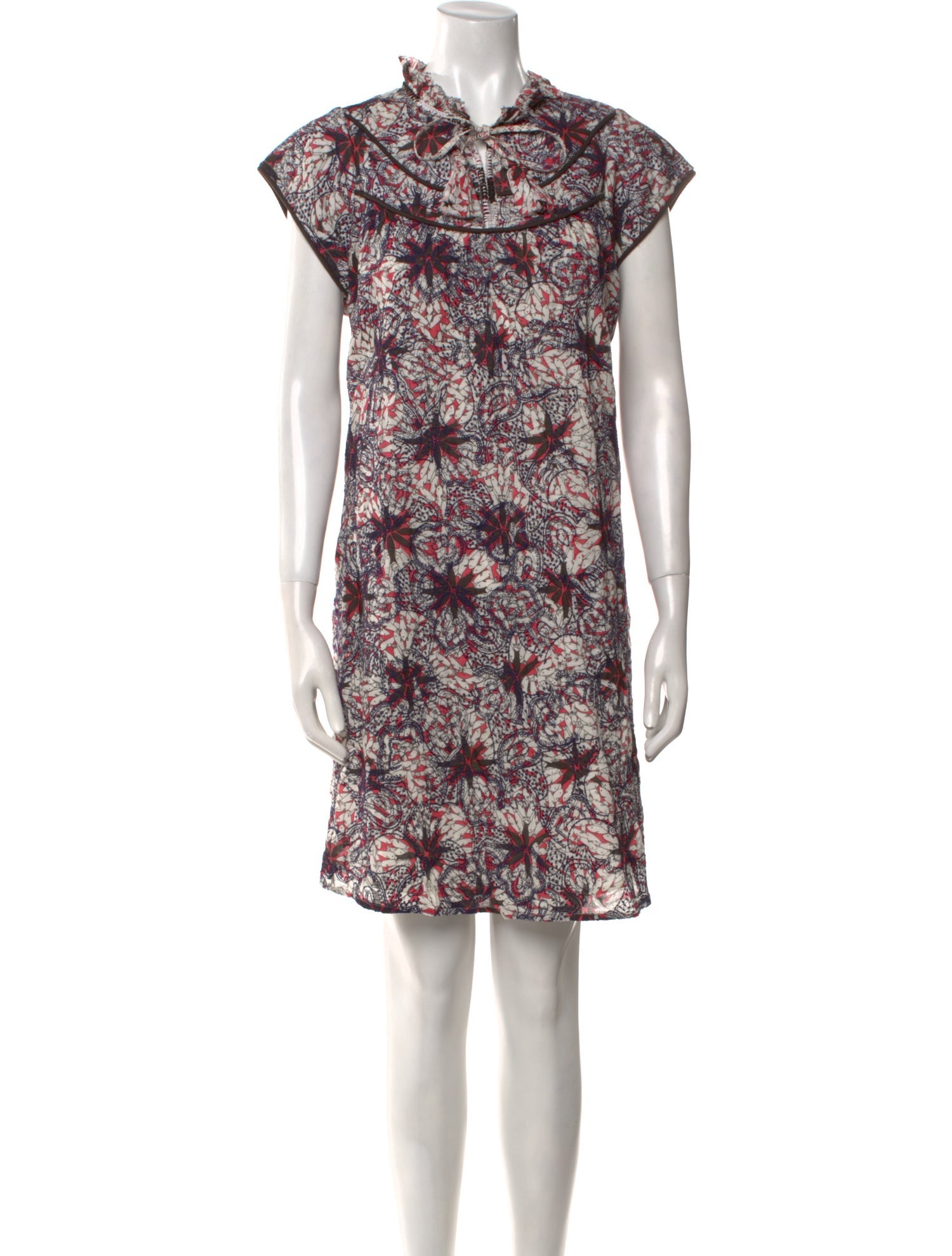 Sea New York Printed Knee-Length Dress