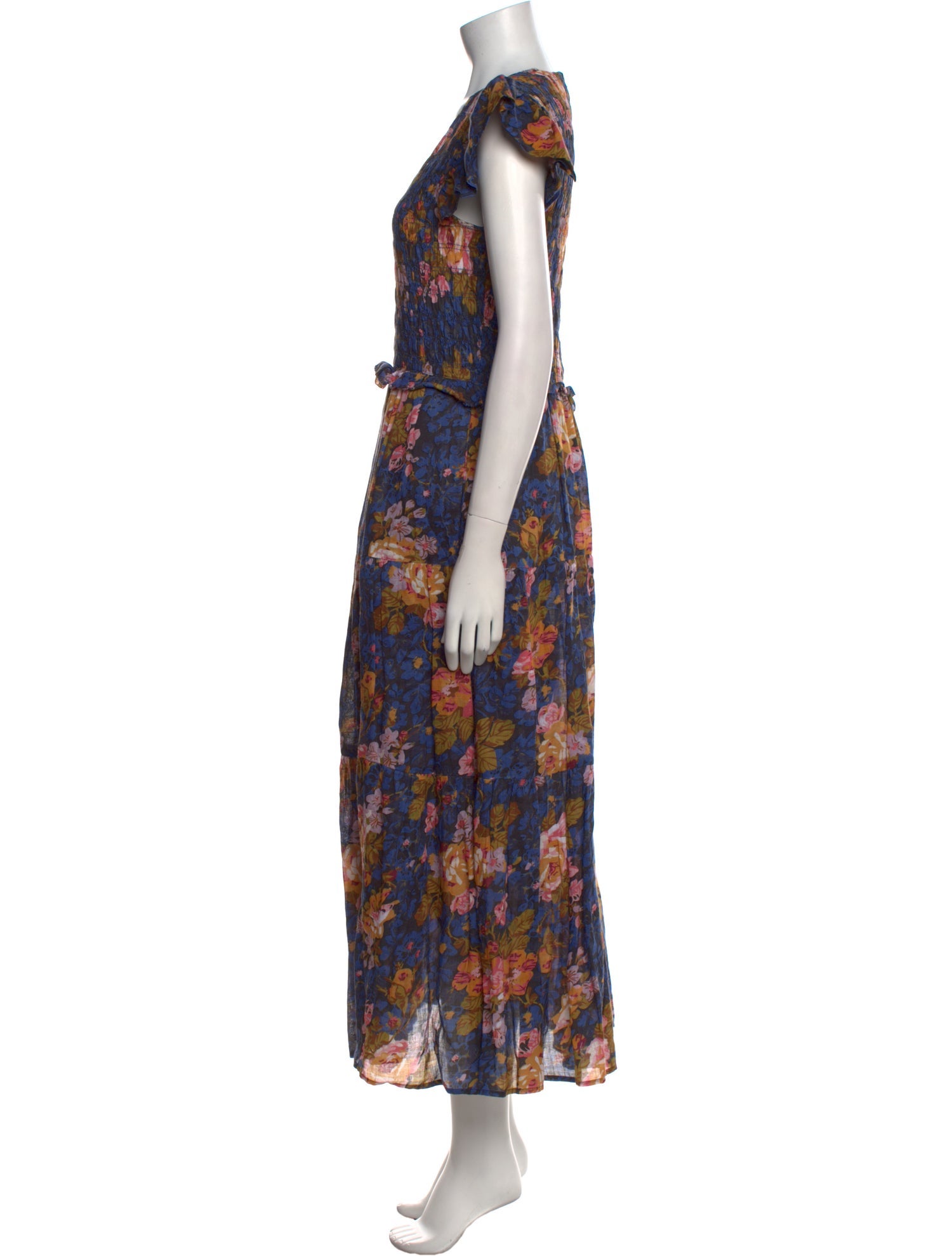 Sea New York Floral Print Long Dress