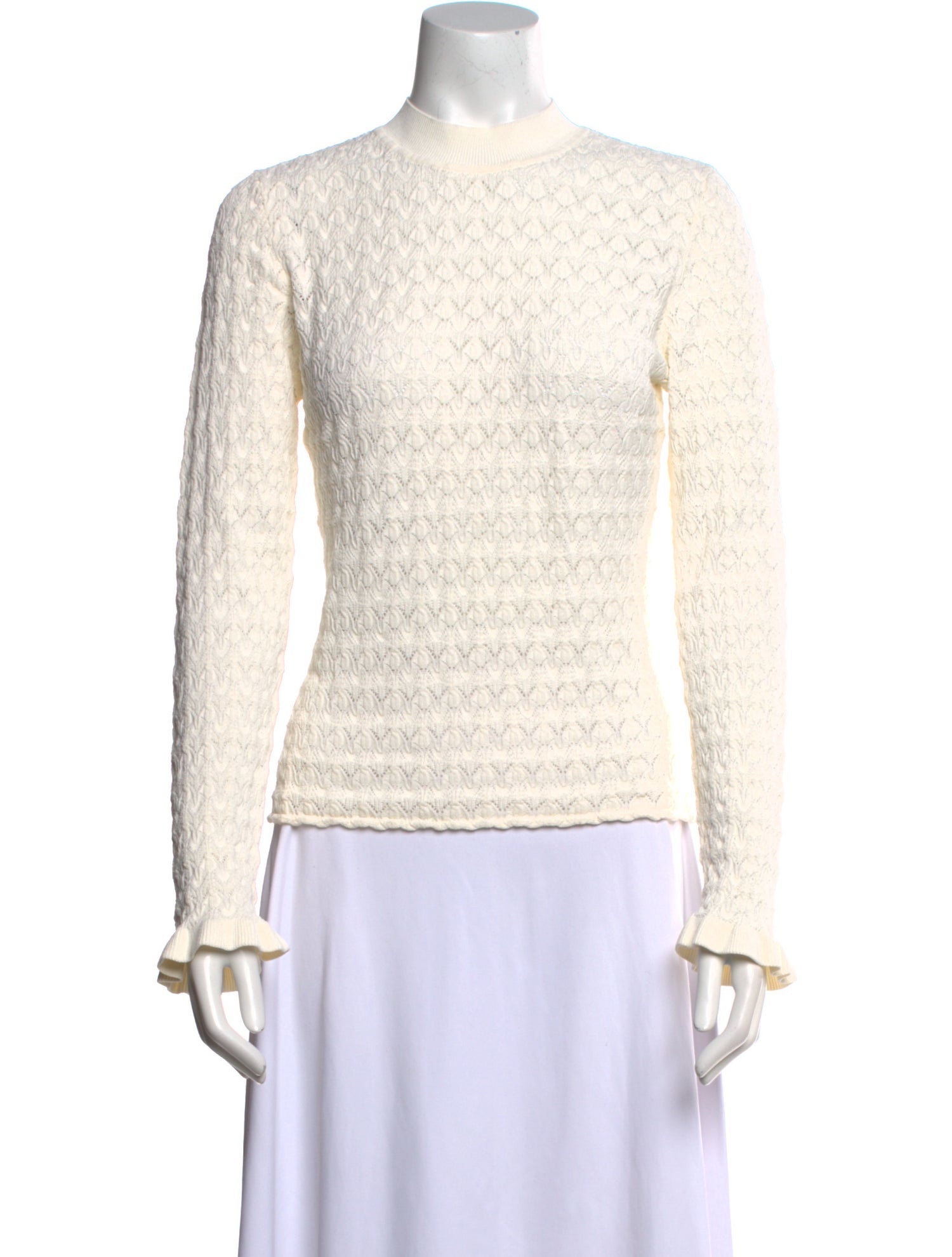 Sea New York Mock Neck Sweater