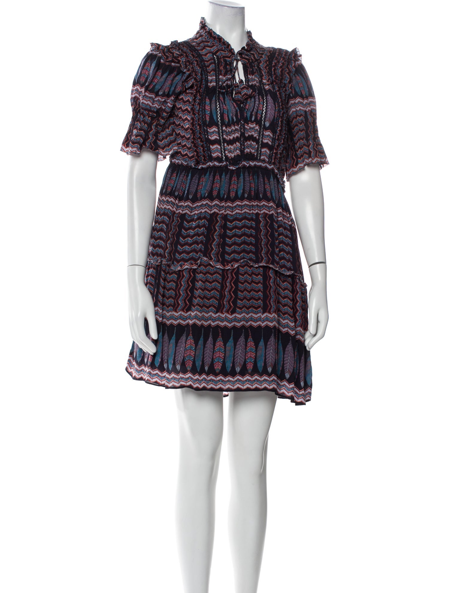 Sea New York Printed Mini Dress