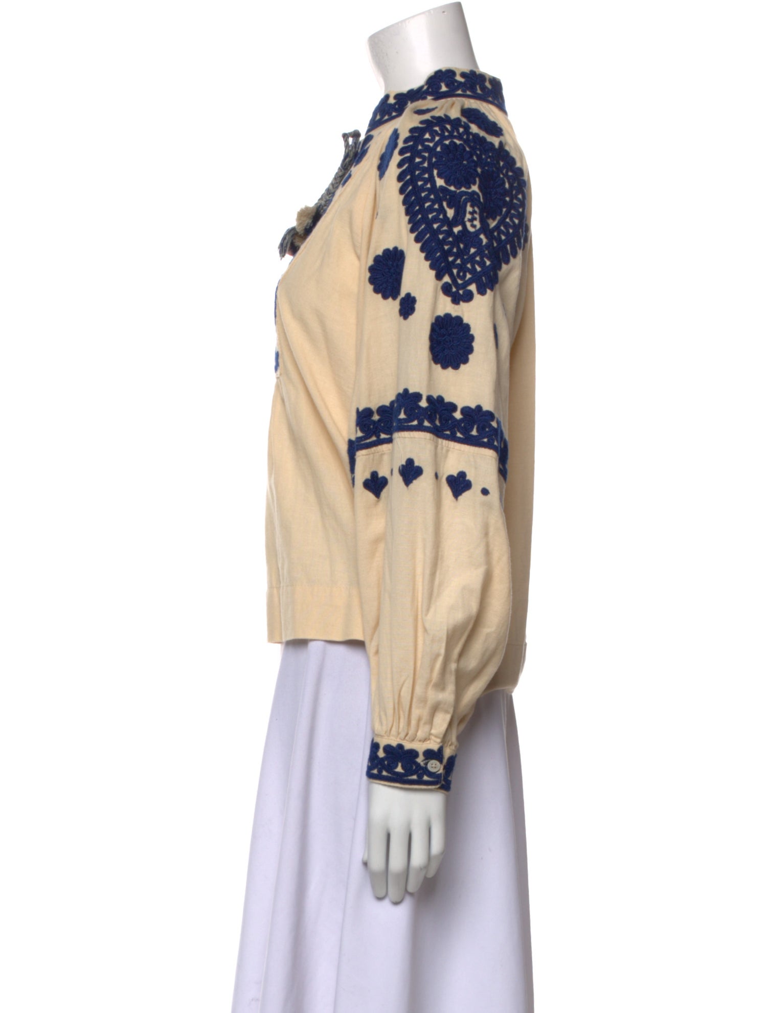 Sea New York Printed Mock Neck Sweatshirt