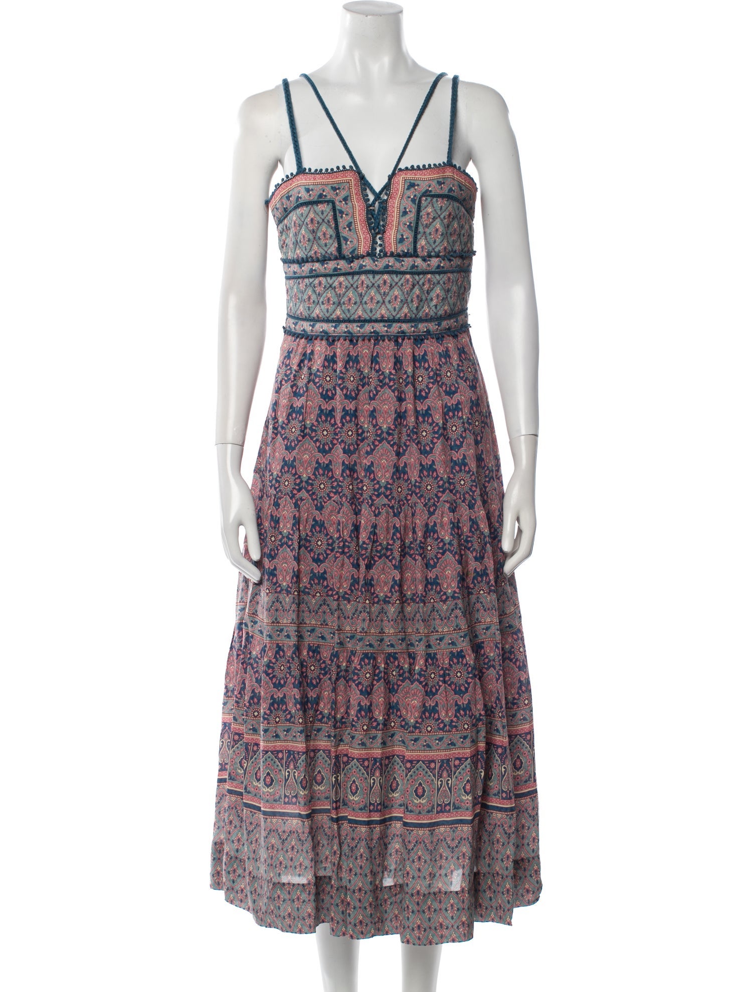 Sea New York Printed Long Dress